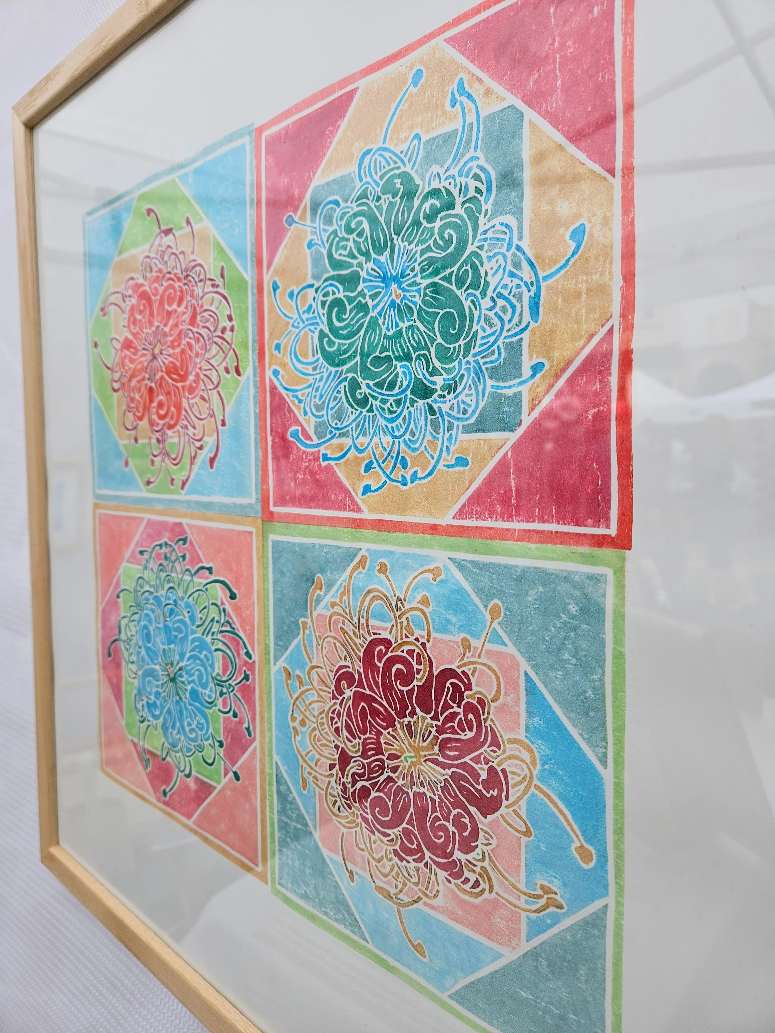 Summer Quilt 2025 in frame angle.jpg