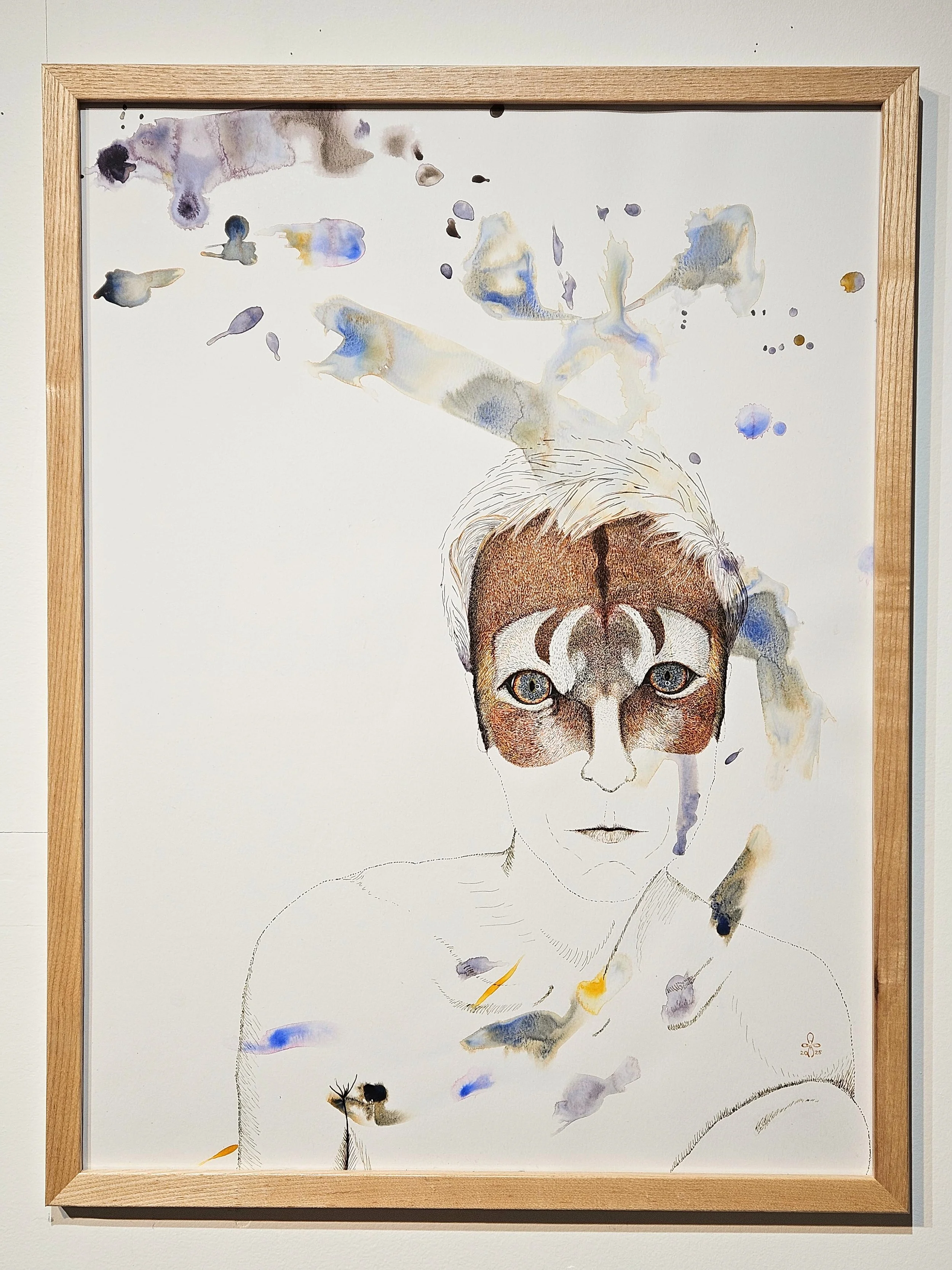 Self Portrait as Mountain Lion #1