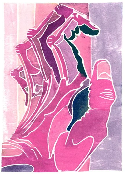 White Line Watercolors