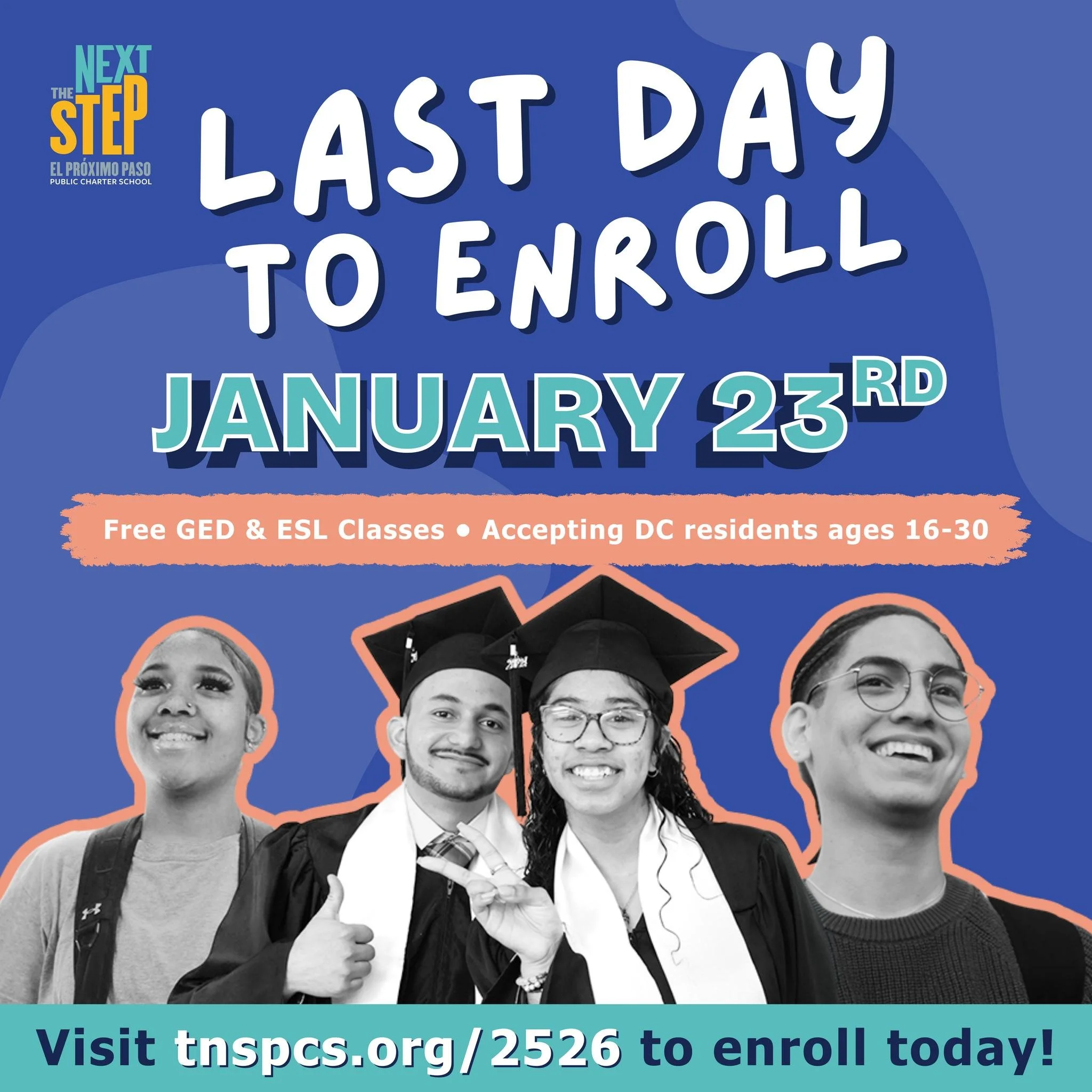 Help a friend take their next step! Share this post with them!🔗🤝

👉Visit tnspcs.org/2526 to enroll today!

------

&iexcl;Ayuda a alguien a dar su pr&oacute;ximo paso! &iexcl;Comparte esta publicaci&oacute;n con &eacute;l!🔗🤝

👉&iexcl;Visita tns