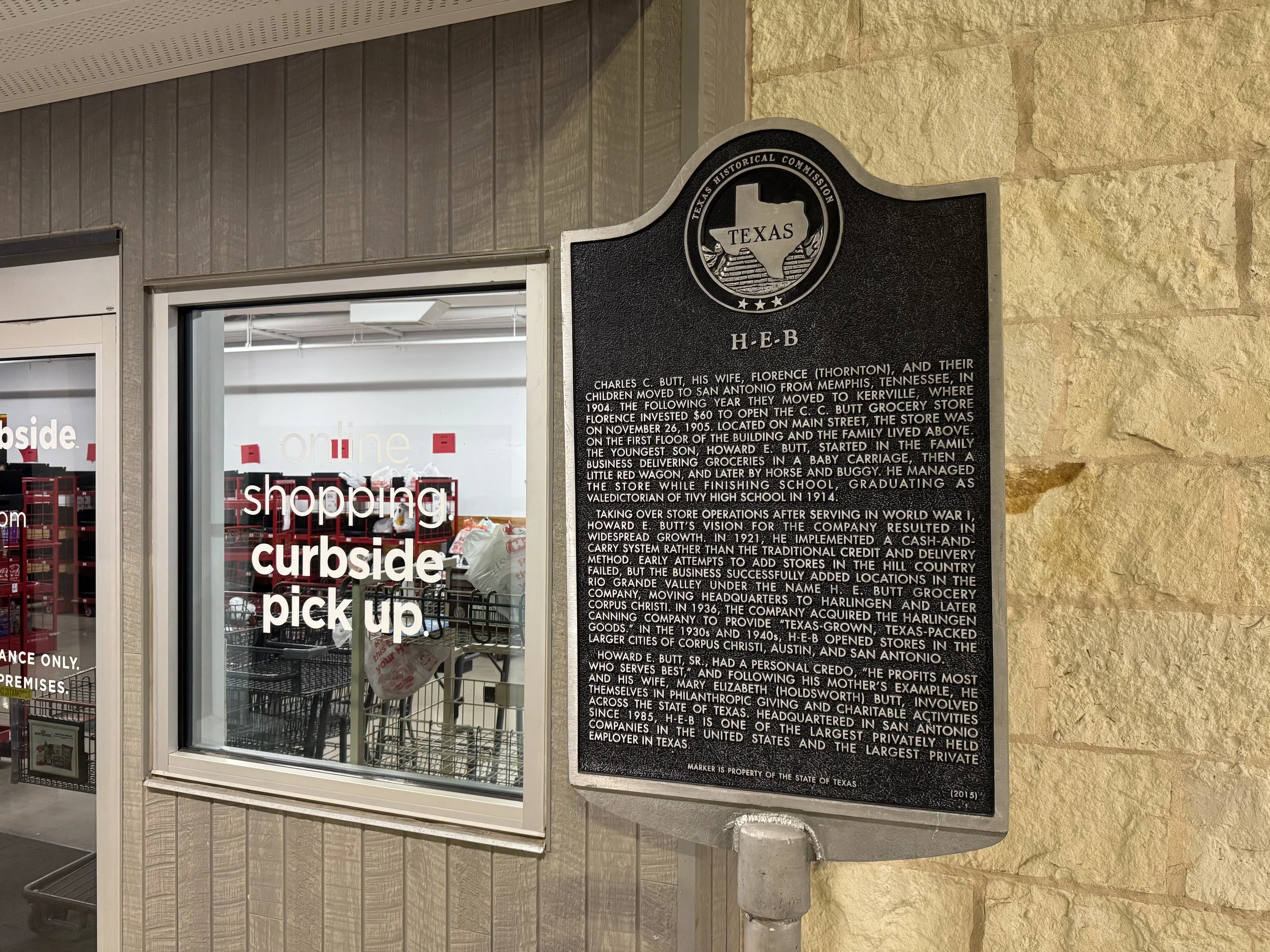 Did You Know? Texas Historical Marker #17715 | The H-E-B Origin Story in Kerrville, Texas