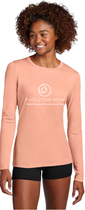 Sport - Tek Long Sleeve - Peach