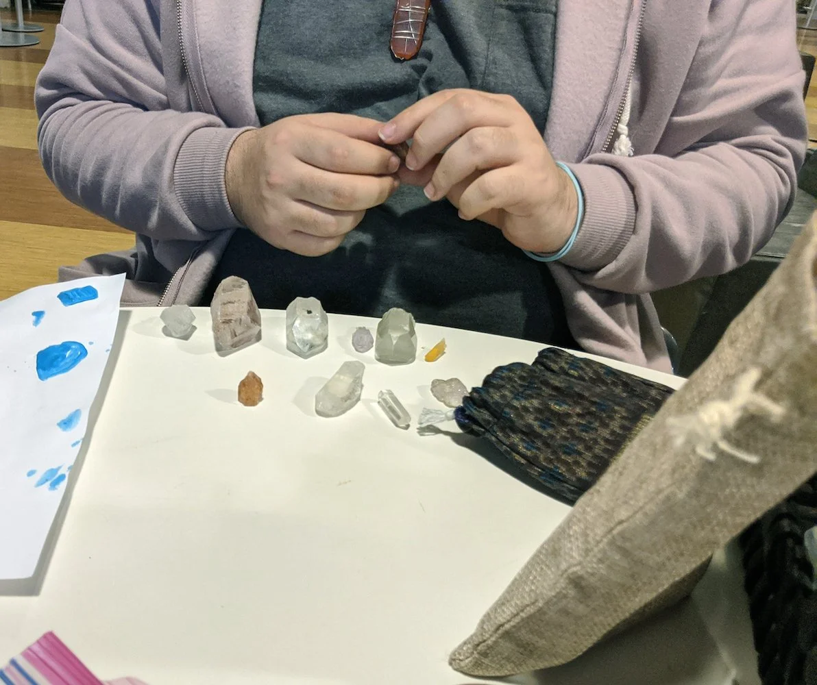 LSYS open studio_rock tying 02.jpg