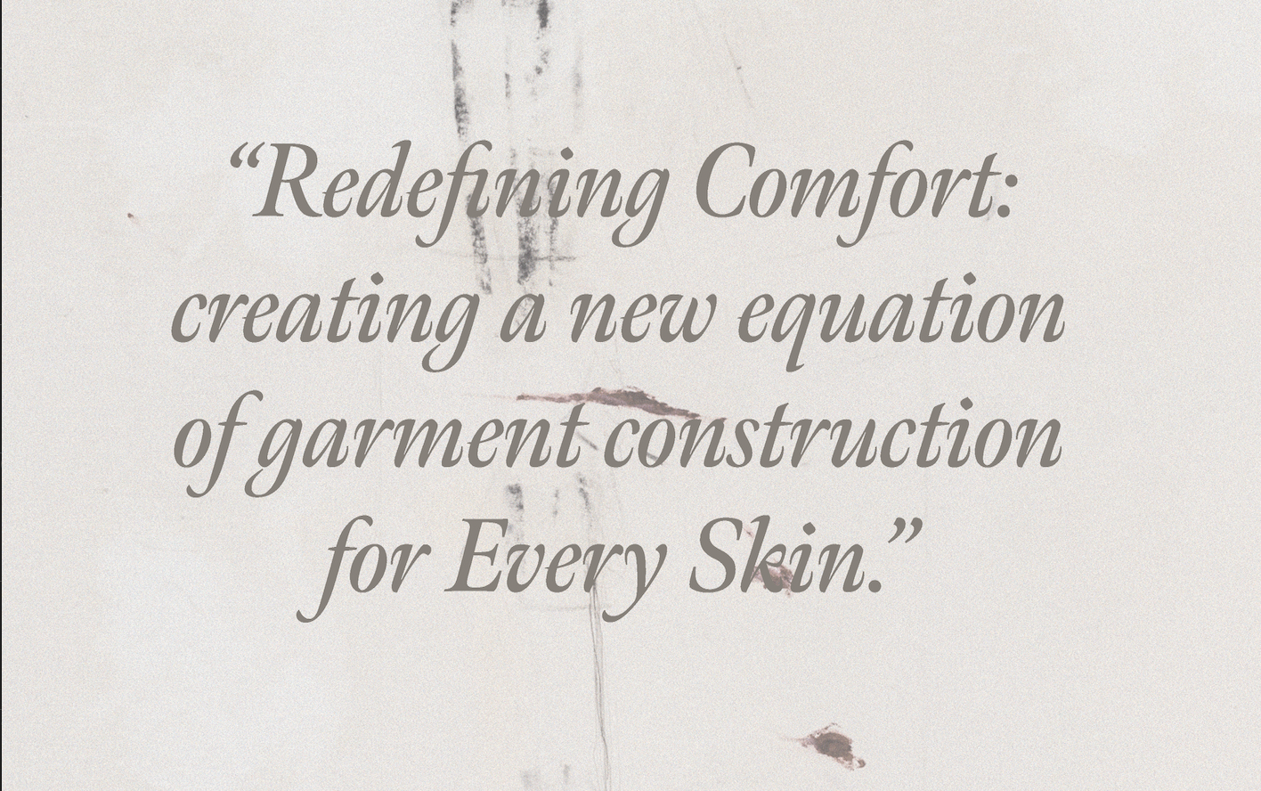 Redefining Comfort : Zine