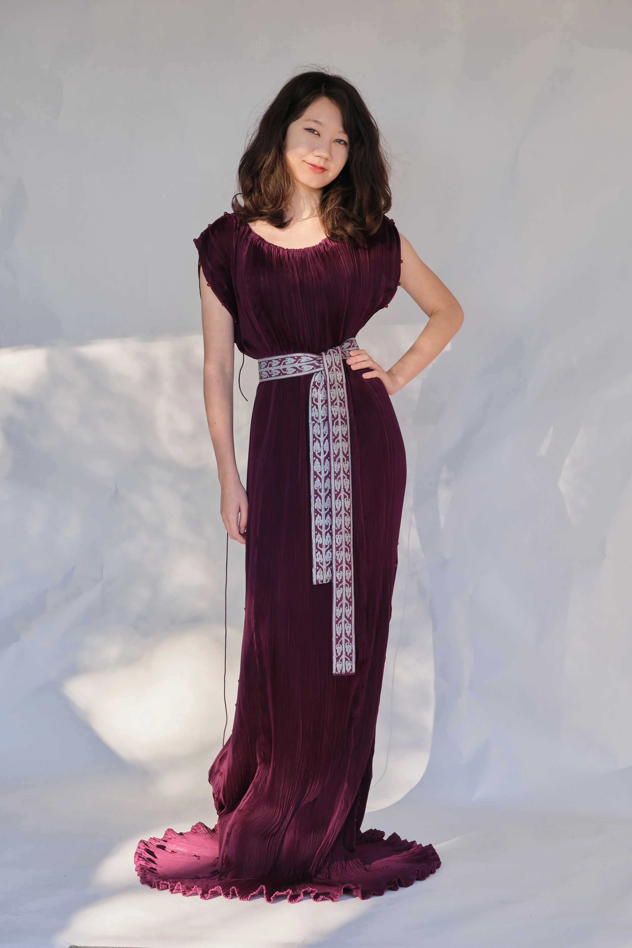 Plum Gown
