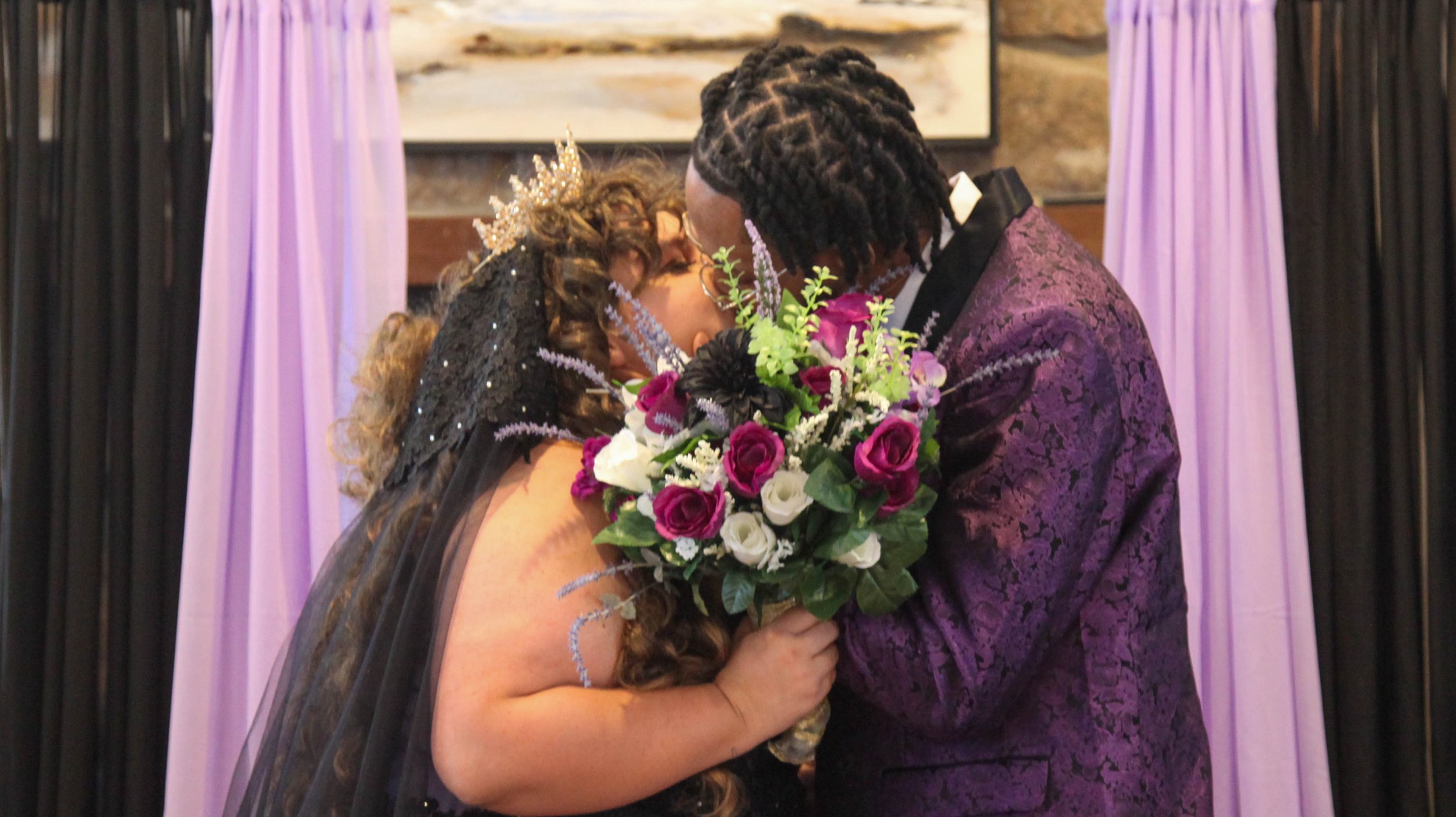 what a winter of snow doesn't stop them to got married! (2026)