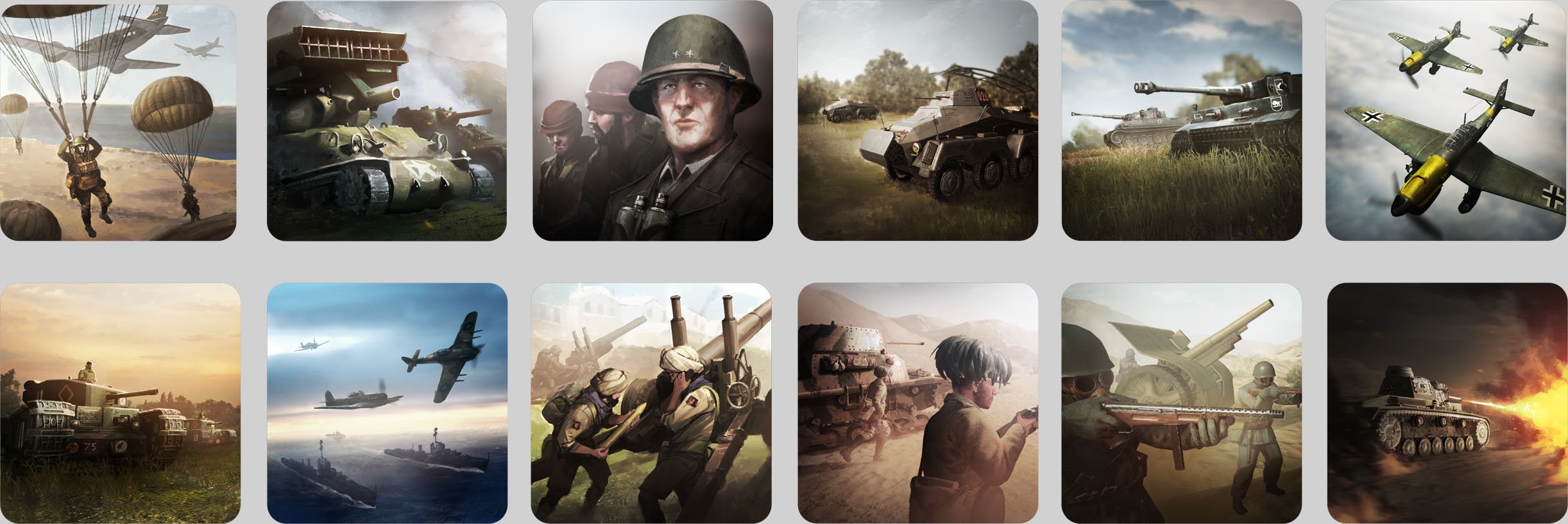 Company of Heroes 3 - Battlegroups Icons