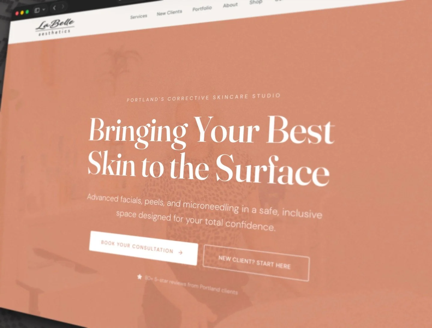 LaBelle Aesthetics Website Design and Development