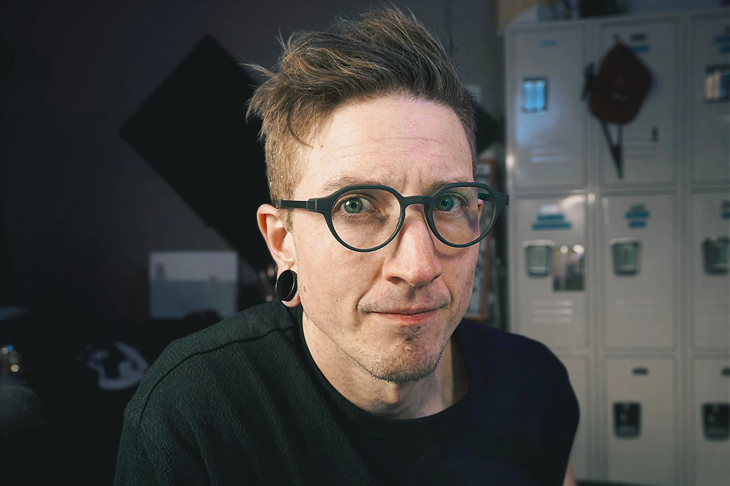 Nick Wichman in his creative studio