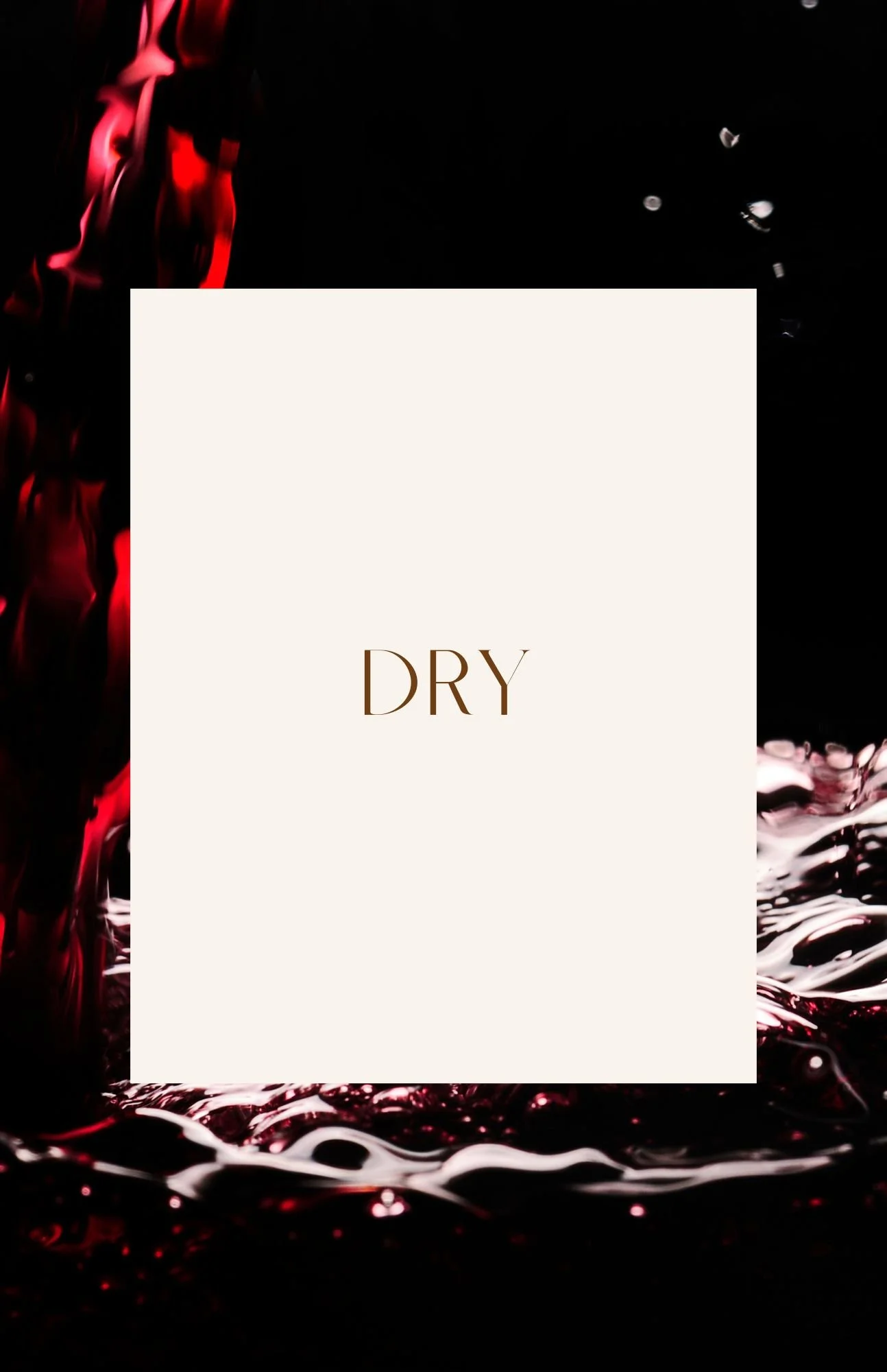 from the archive: dry