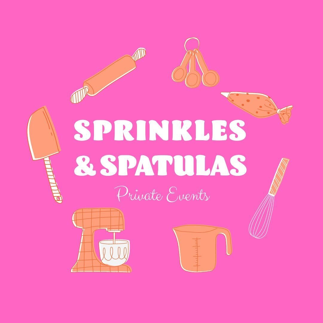 ✨PRIVATE CULINARY EVENTS✨Let Sprinkles &amp; Spatulas bring the joy of baking and cookie decorating into your home!