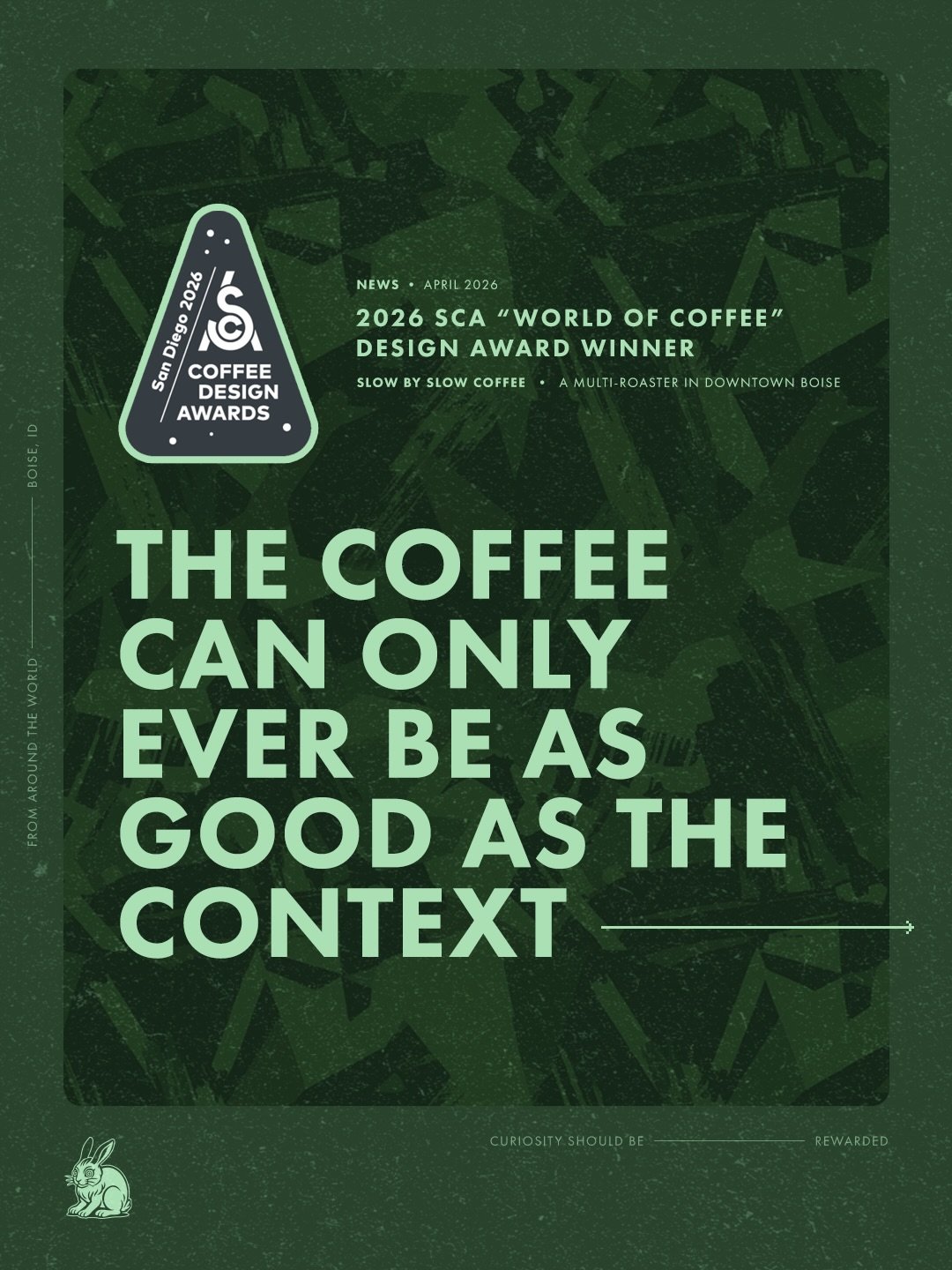 We just won an international design award from an organization we have a lot of respect for. Honestly it was unexpected and we had to think about it for a bit.

Swipe to read what we actually think about that. Full write-up on the design intent at th