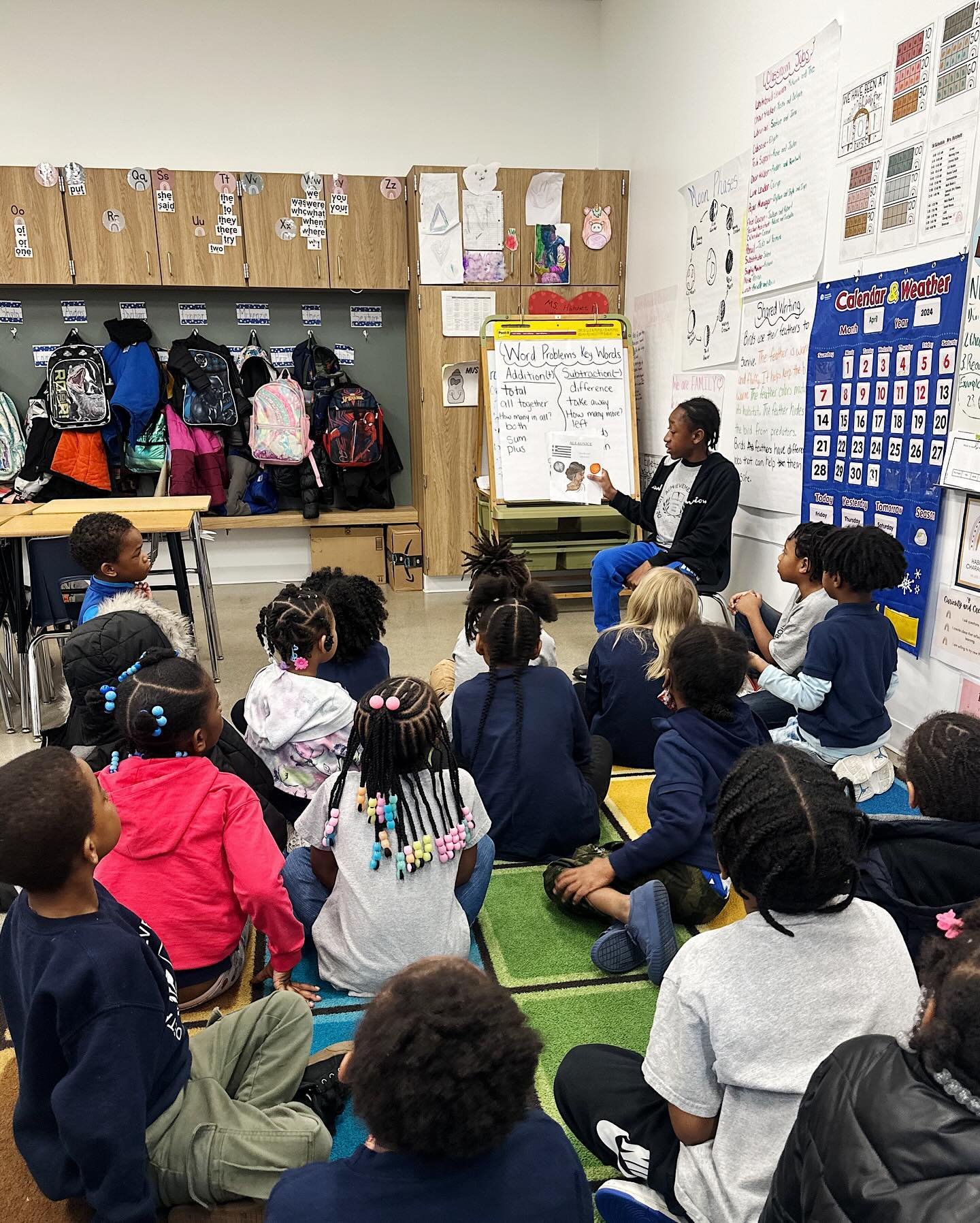 6th graders created professional books centered around hidden figures in history. For their Celebration of Learning, they joined 1st grade crews to share their texts and engage in conversations addressing the problem with people not getting the credi