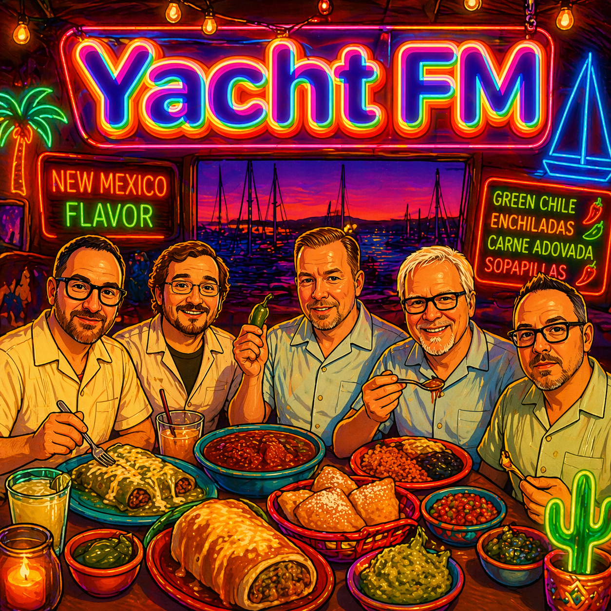 Yacht Rock and Guac at Sopapilla's in Franklin!