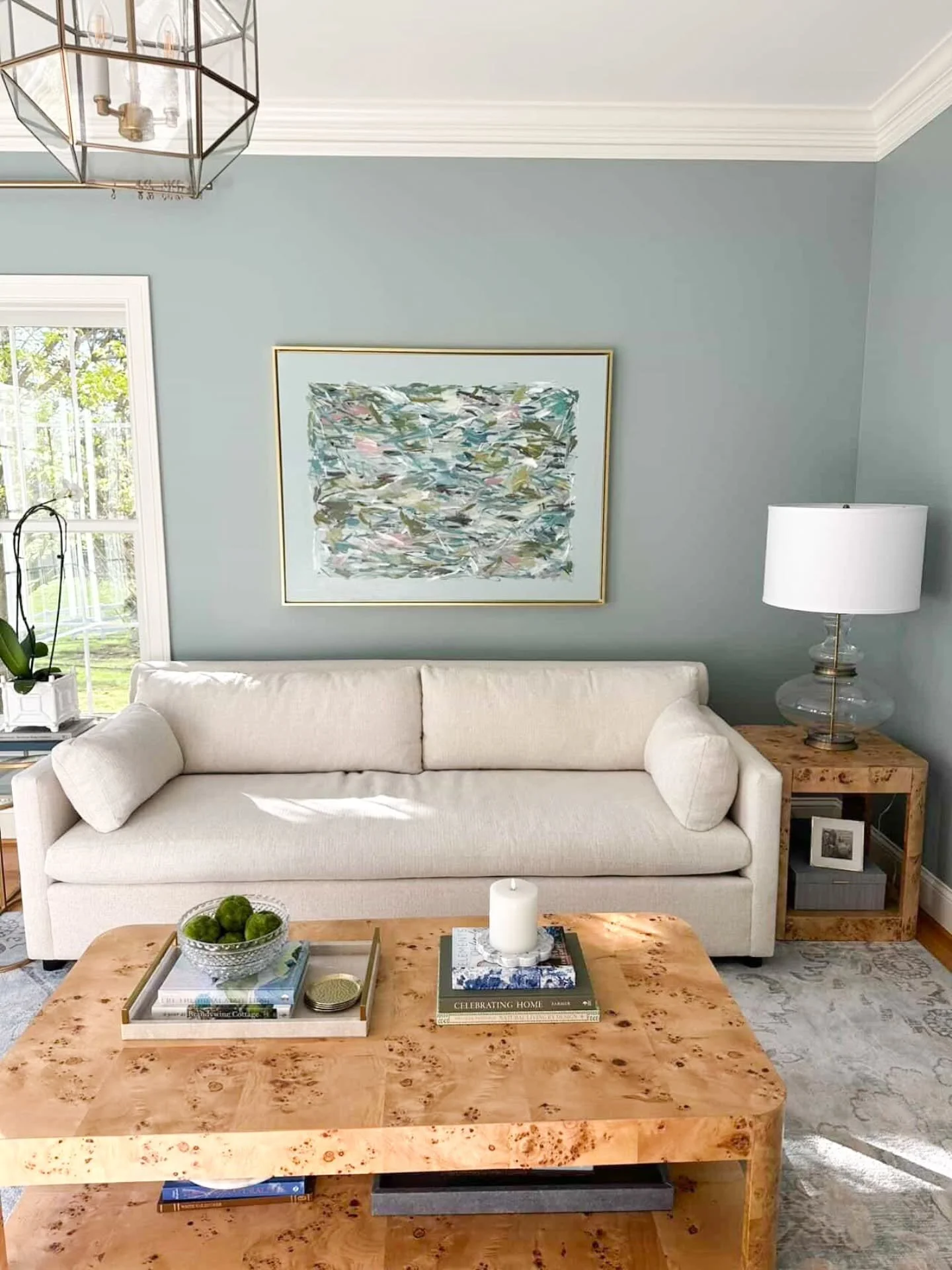 "Your work is exquisite!" ⬅️ what my new collector messaged me when her new painting arrived at her home!

I'm not sure yet what to call this series, but I have plans for some more pieces like this one. In the meantime, a framed 36x36 in a 