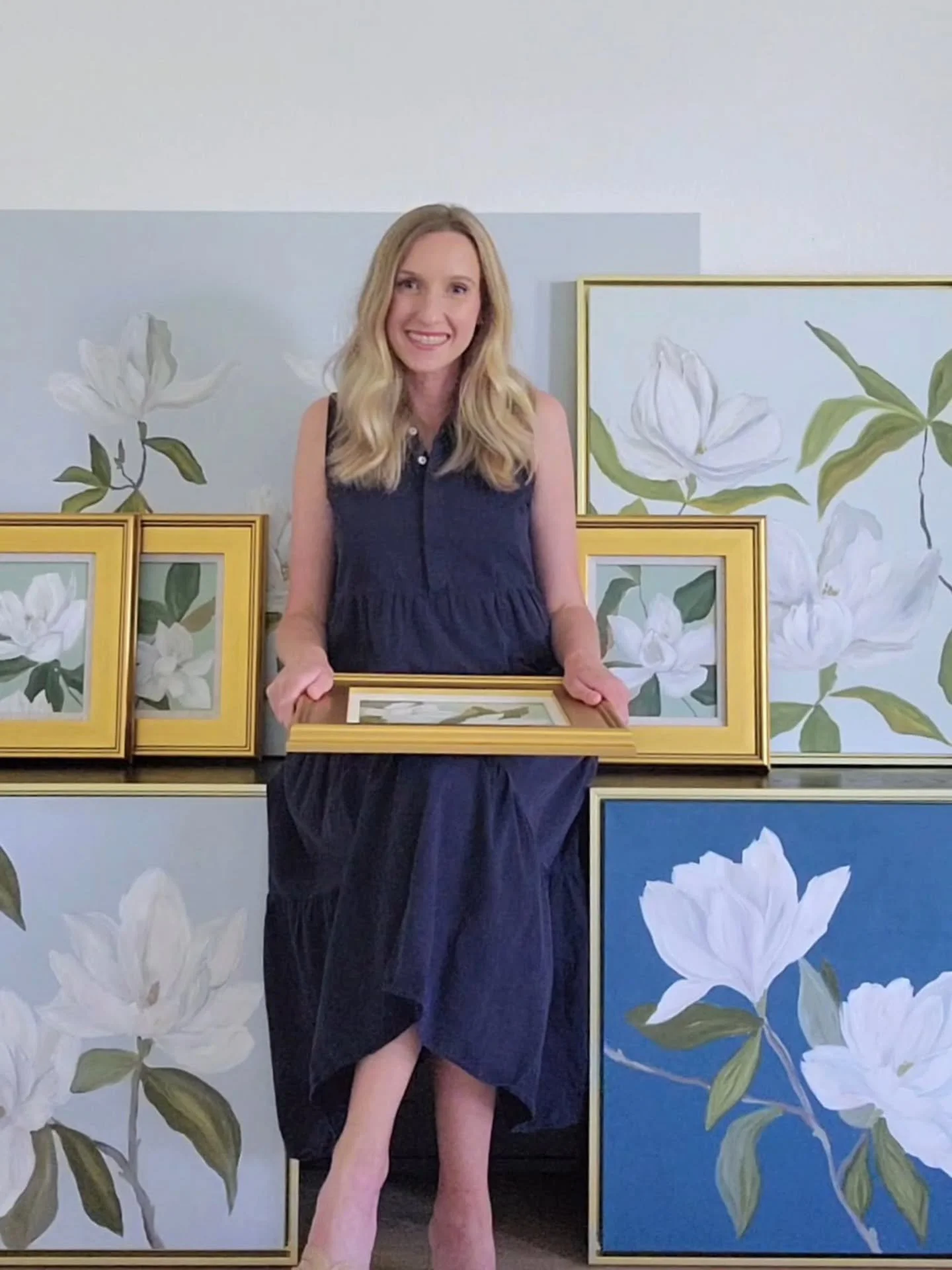 A collection of MAGNOLIAS is coming to my website Thursday, May 21st! They're classic, so elegant, and impeccably framed.

Get your name on my new email list (there's a link in my bio) to be included in an upcoming giveaway from this collection! 

Ma