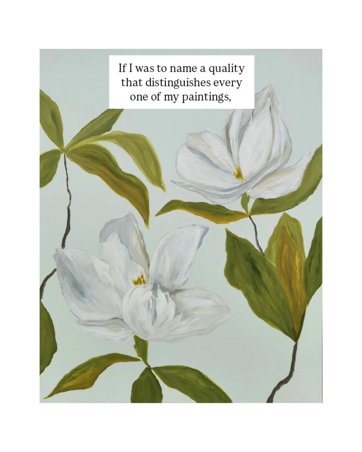 "Magnolias" hit my website Thursday, but I've already gotten a few DMs regarding presales. Send me a DM if you are interested in making one yours, or if you'd just like to hear dimensions and price of a piece!

Only the second painting is u