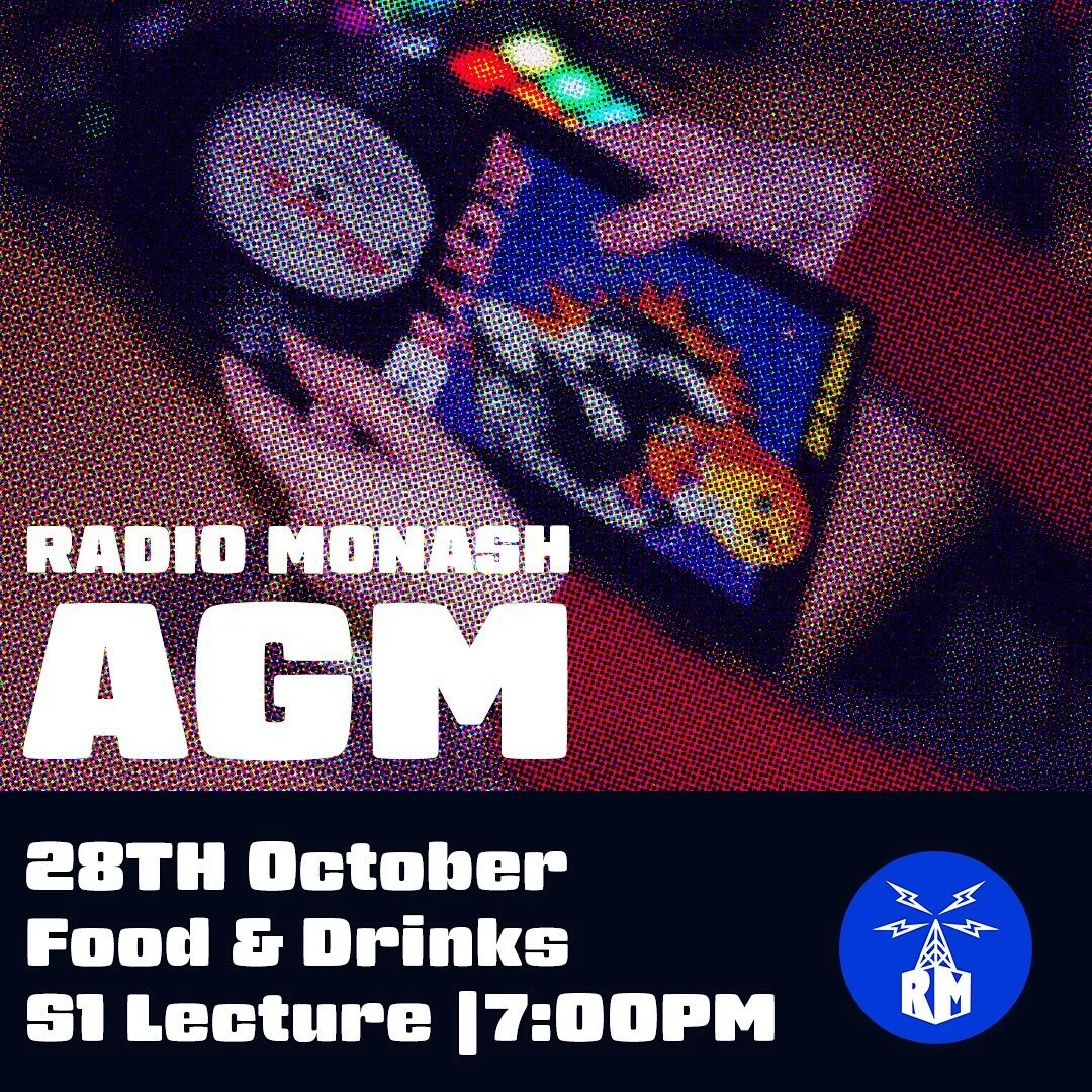 It’s that time of year again! The Radio Monash AGM is next Tuesday!
There will be FREE PIZZA 🍕 
Come along to elect the new committee. Maybe even run for a position? 
Nominations are open with the link in our bio. If you have any questions p