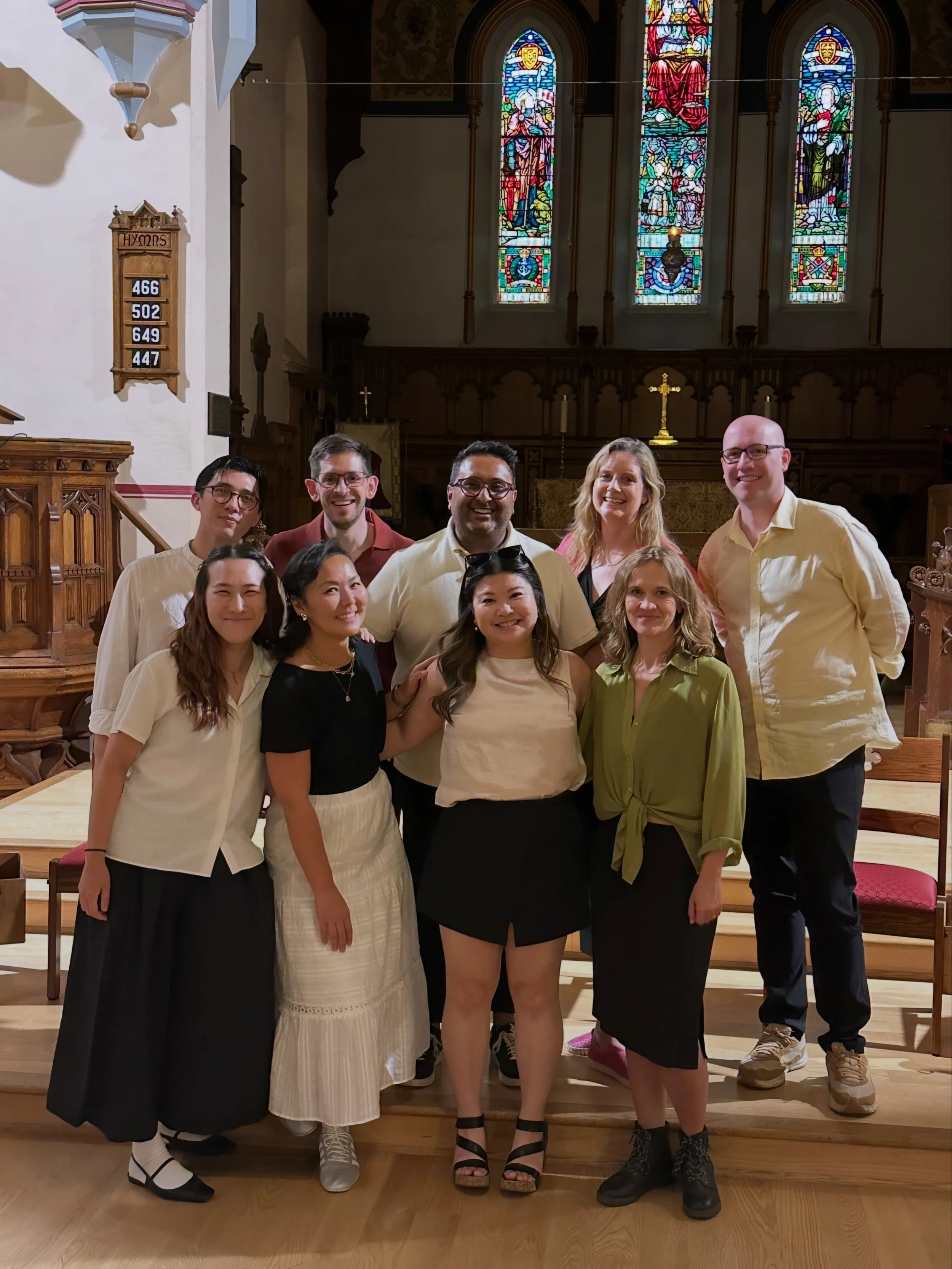 We had a great time on the road earlier this week at Choir Camp in Peterborough - joining together in song and discussion with attendees on how choral music can represent and connect diverse communities and cultures. We enjoyed sharing and learning m