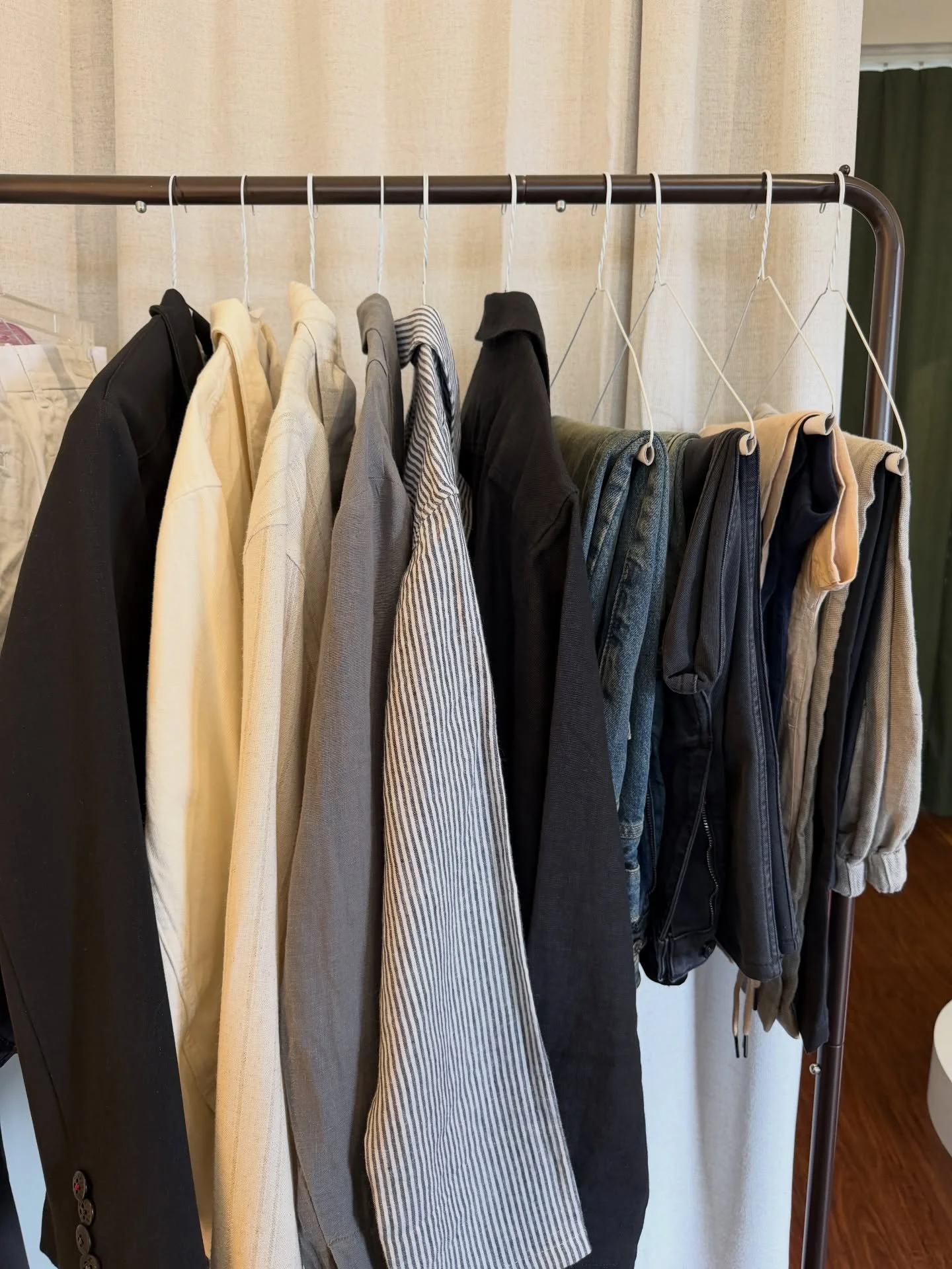 Jackets, Shirts, Jeans &amp; Pants's alteration for a client is ready for today pick-up ✨

#jacketalteration #tailor #alterationspecialist