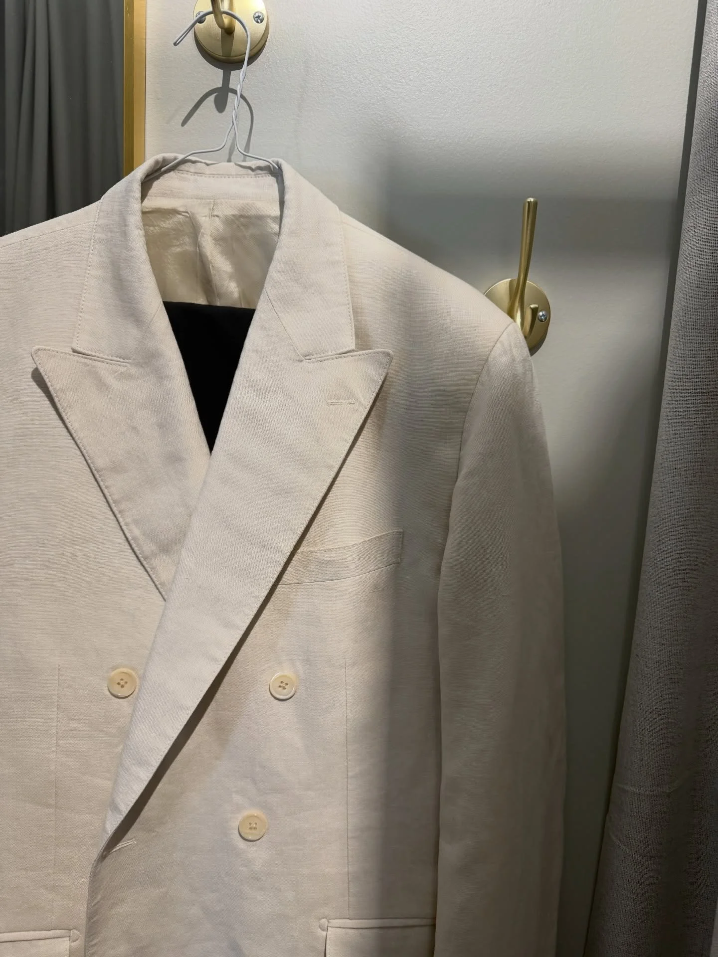 Jacket @buckmason taper bodice for Ashmat ✨🪡

#buckmason #tailor #menjacket