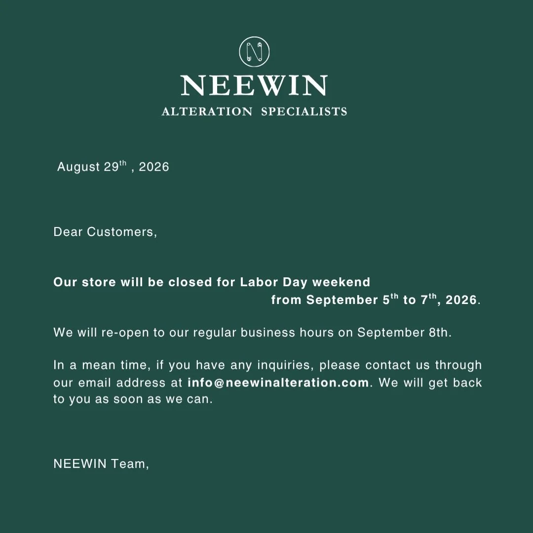 We are closed for Labor Day weekend from September 5th to 7th, 2026. ✨ Thank you! 

#labordayweekend #holidays