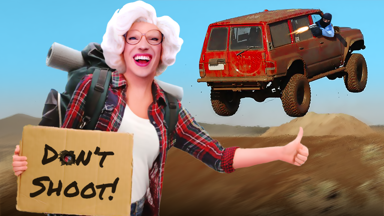 hyper-realistic hitchhiker simulator but it's ROBLOX