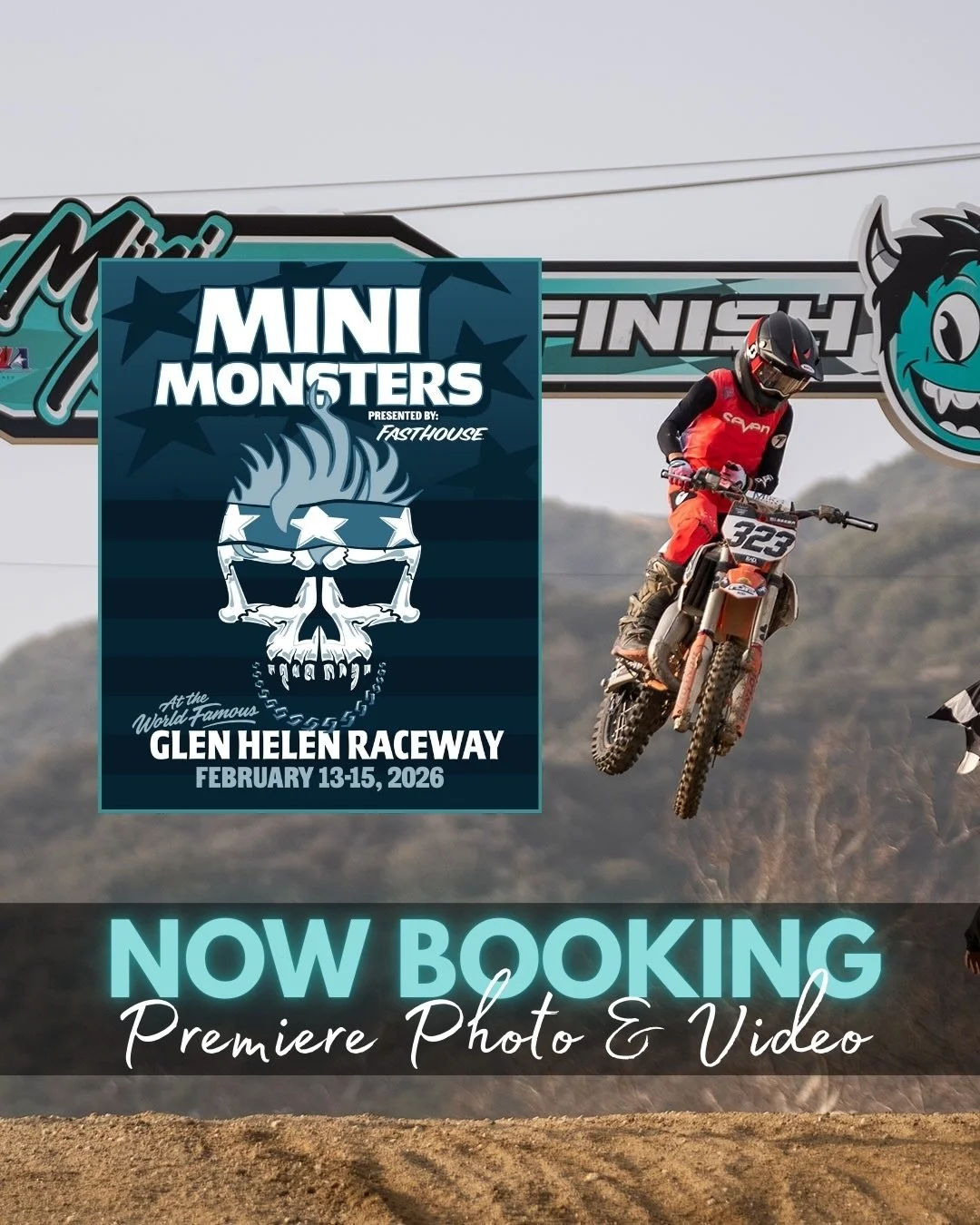 MINI MONSTERS @glenhelenraceway THIS WEEKEND FEB 13-15 👹 | @swapmotoraceseries 

NOW OPEN FOR BOOKINGS 🎥
(FIRST LINK IN BIO)

SPOTS ARE LIMITED &amp; FILL UP FAST 🚨

PREMIERE PHOTO &amp; VIDEO SERVICES ‼️

#camworkxtakeover #2026season #minimonste