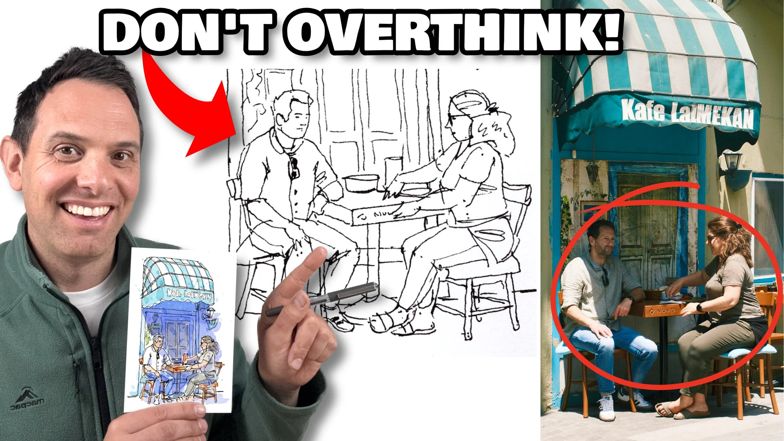 How to Sketch People Without Overthinking It