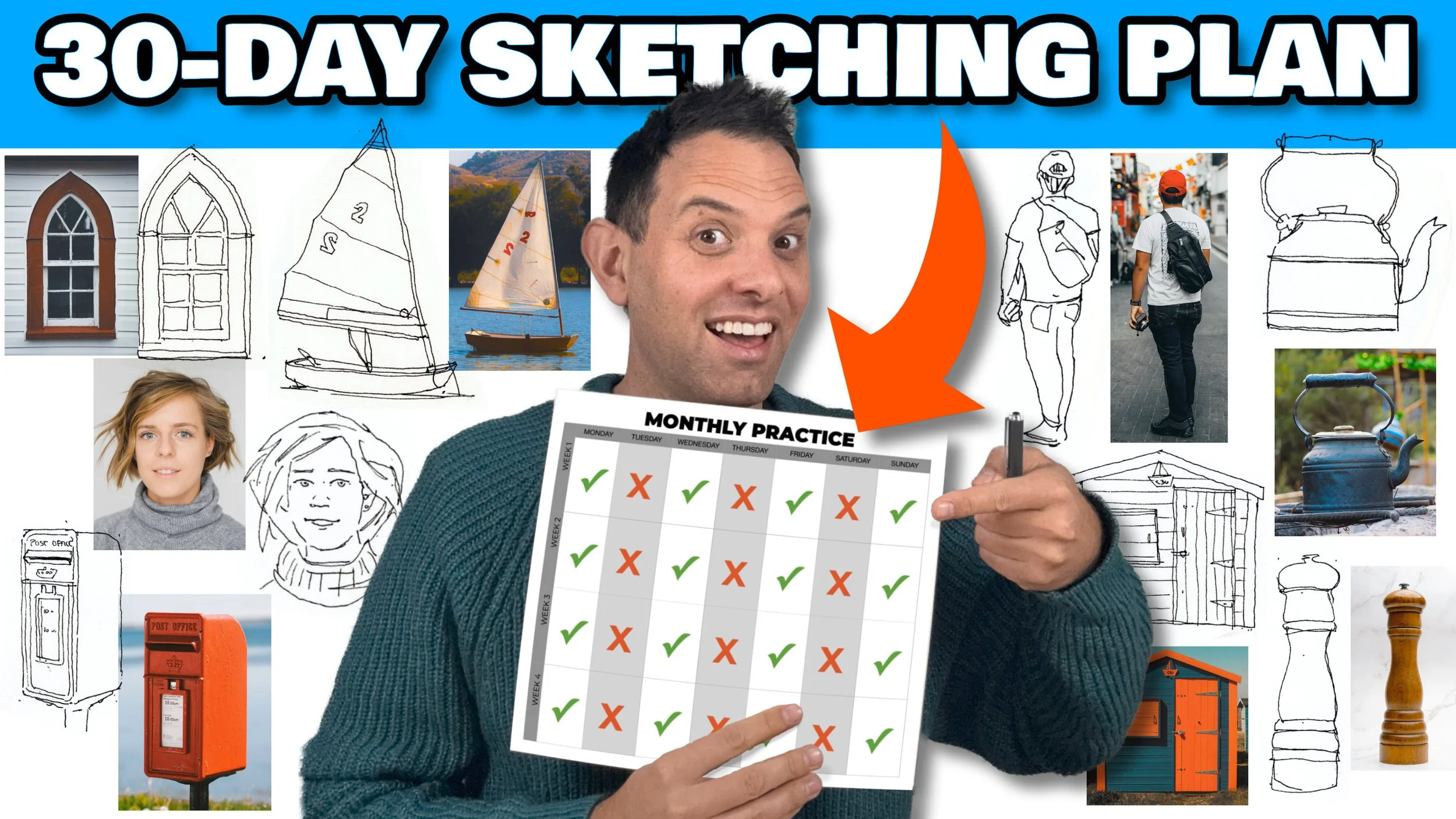 How to Improve Your Sketching in 30 Days