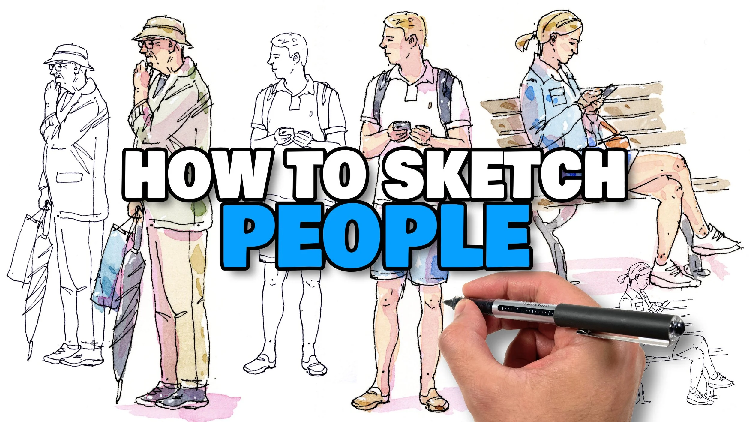 How To Sketch People In 4 Steps