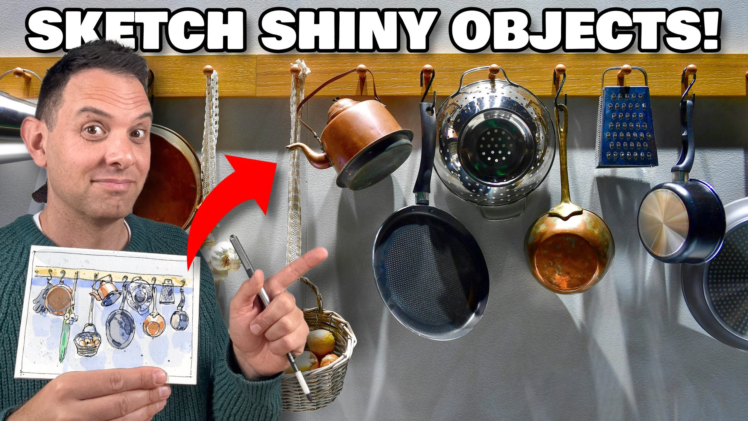 Shiny Objects Simplified: Urban Sketching Techniques For Beginners