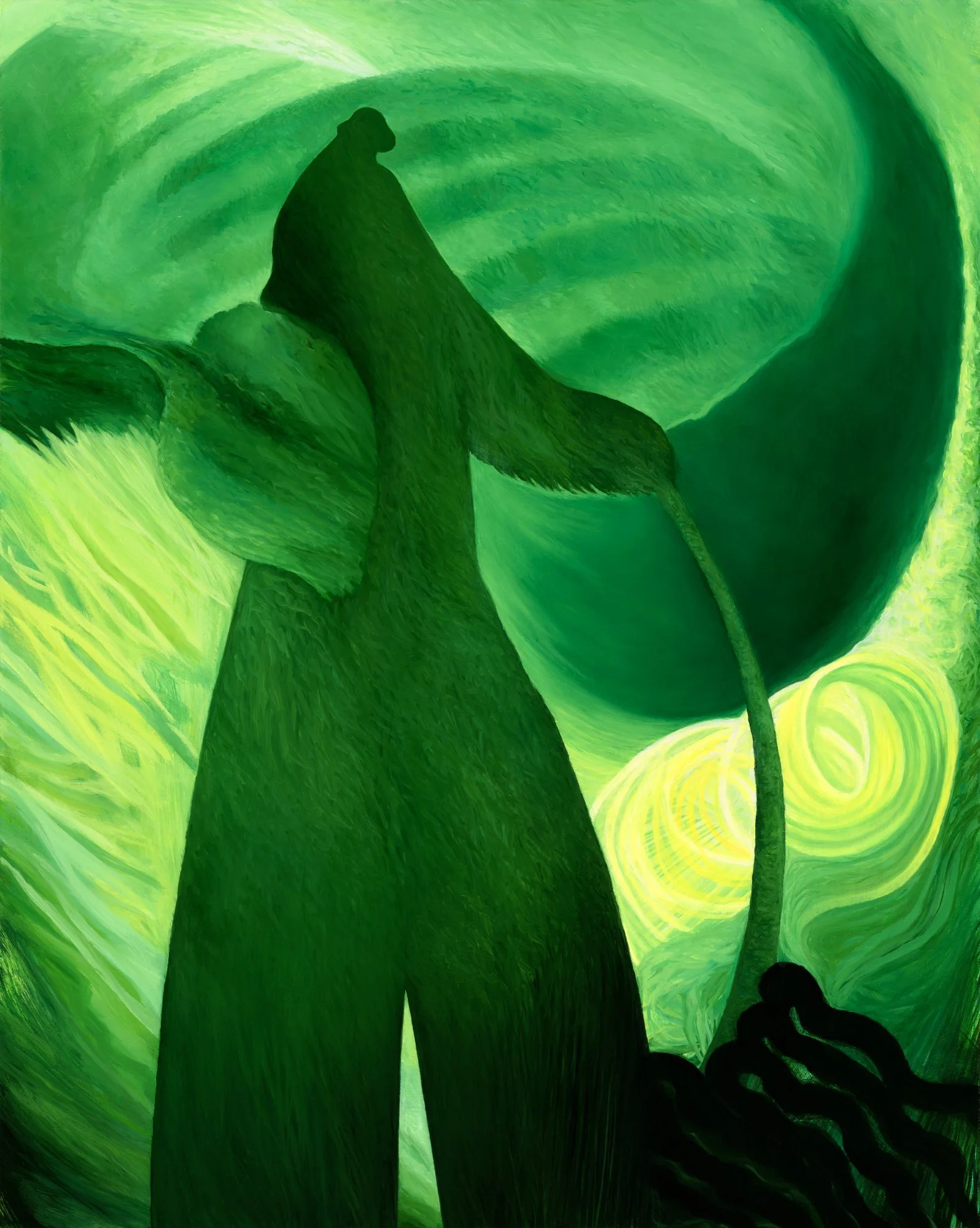   Meadow Spirit , oil on canvas, 24 x 30 in, 2025 