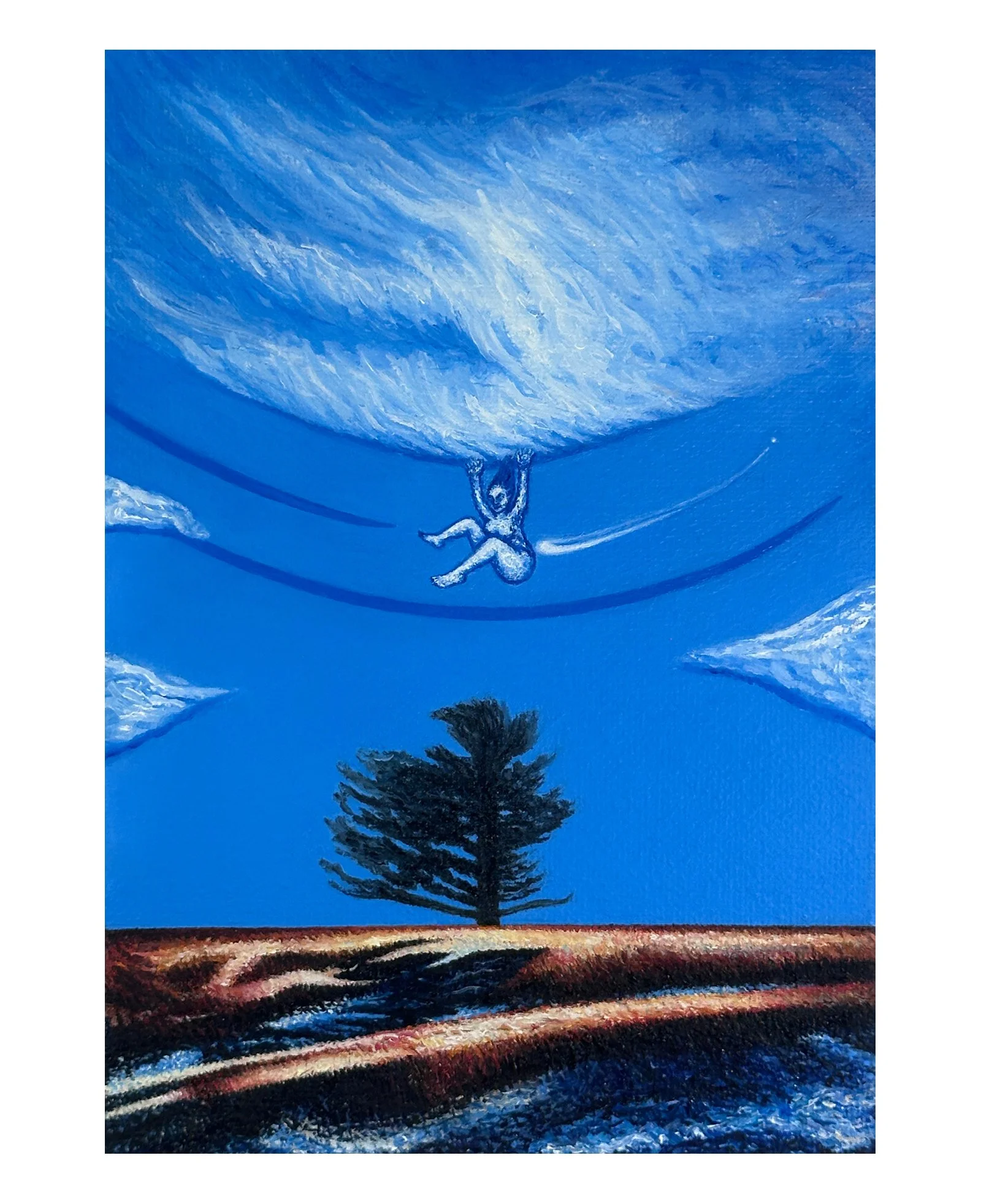   Sylph  oil on canvas 5 x 7 in 2026 