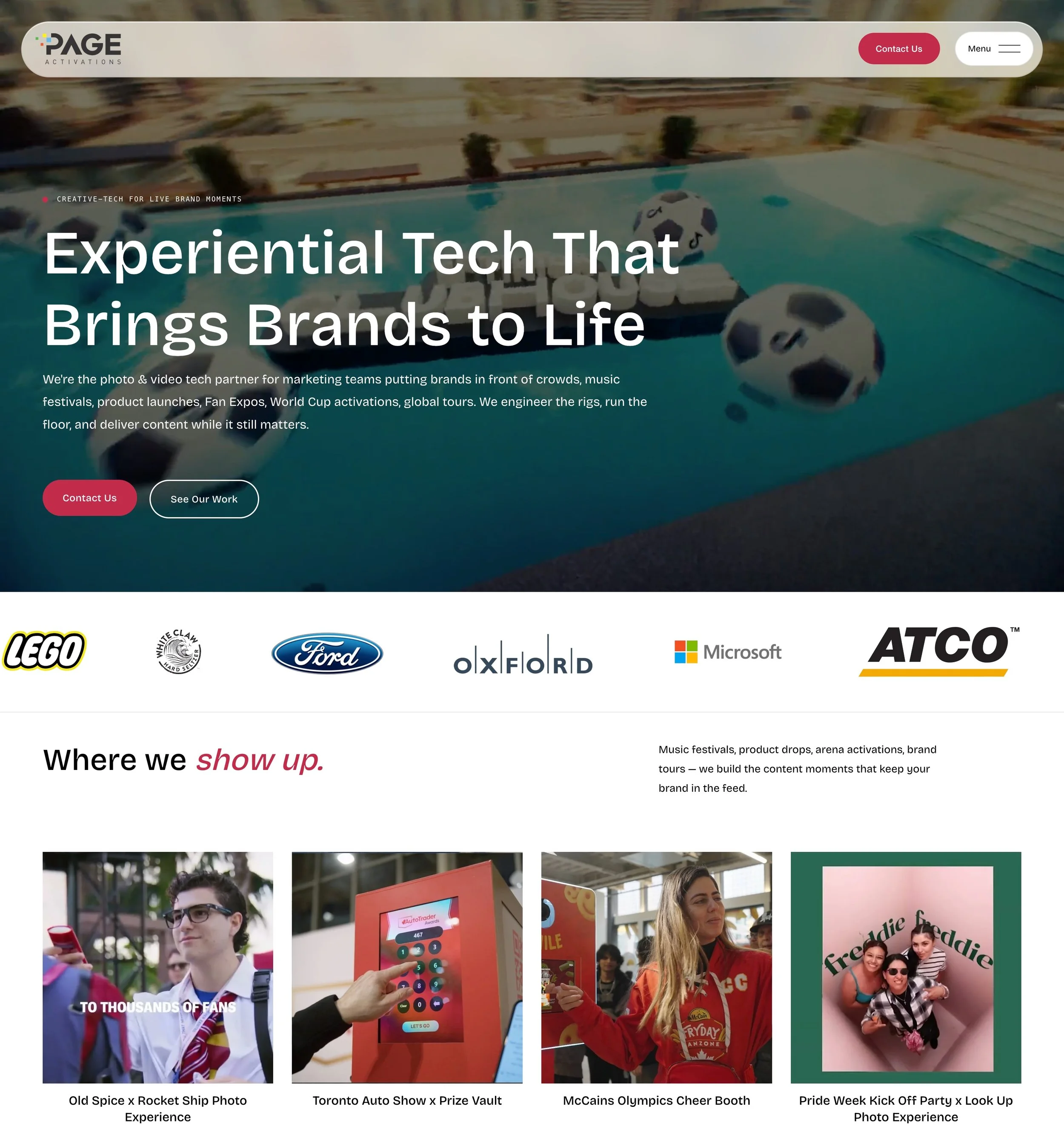 Page Activations