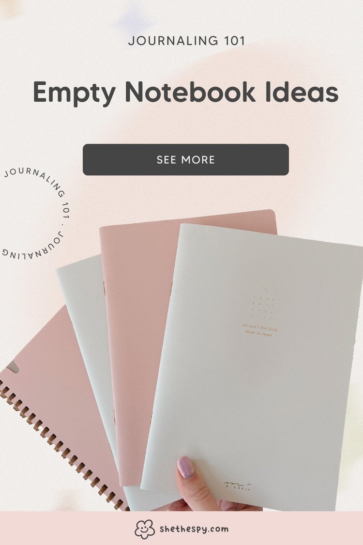 Empty Notebook Ideas — She The Spy