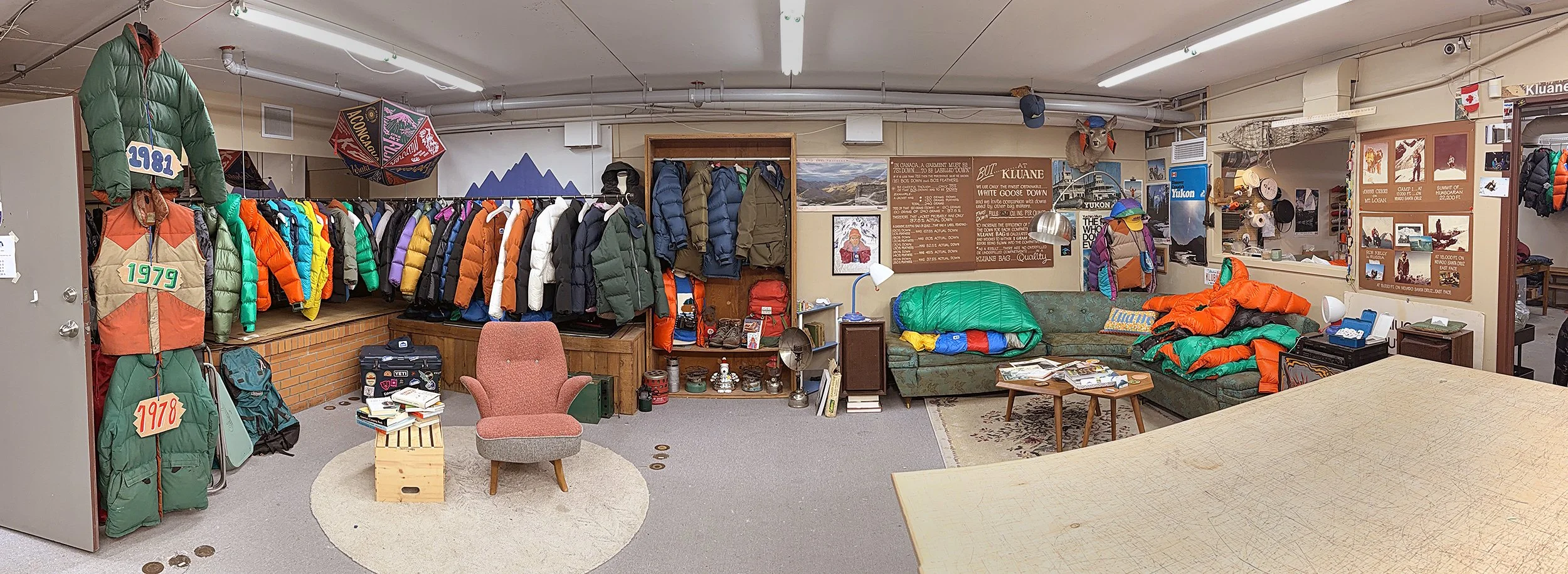 Kluane Mountaineering shop in Edmonton
