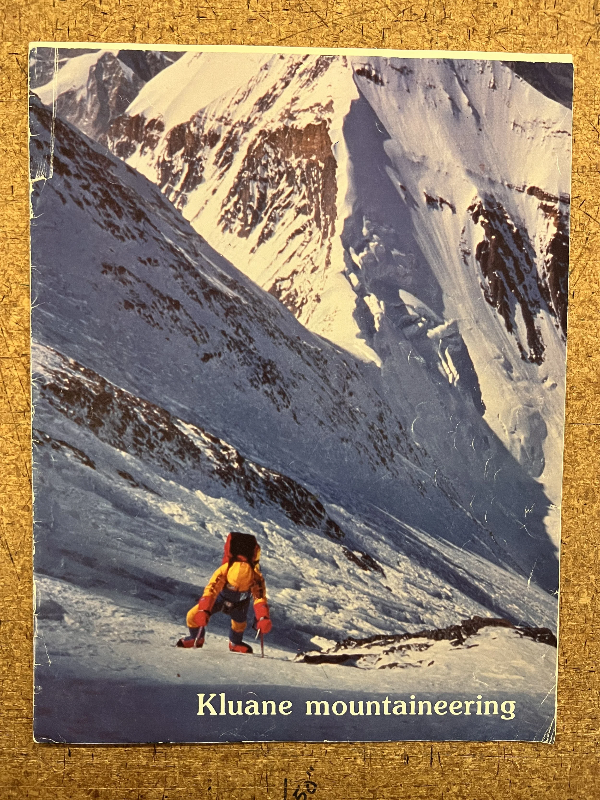 Vintage Kluane Mountaineering printed material