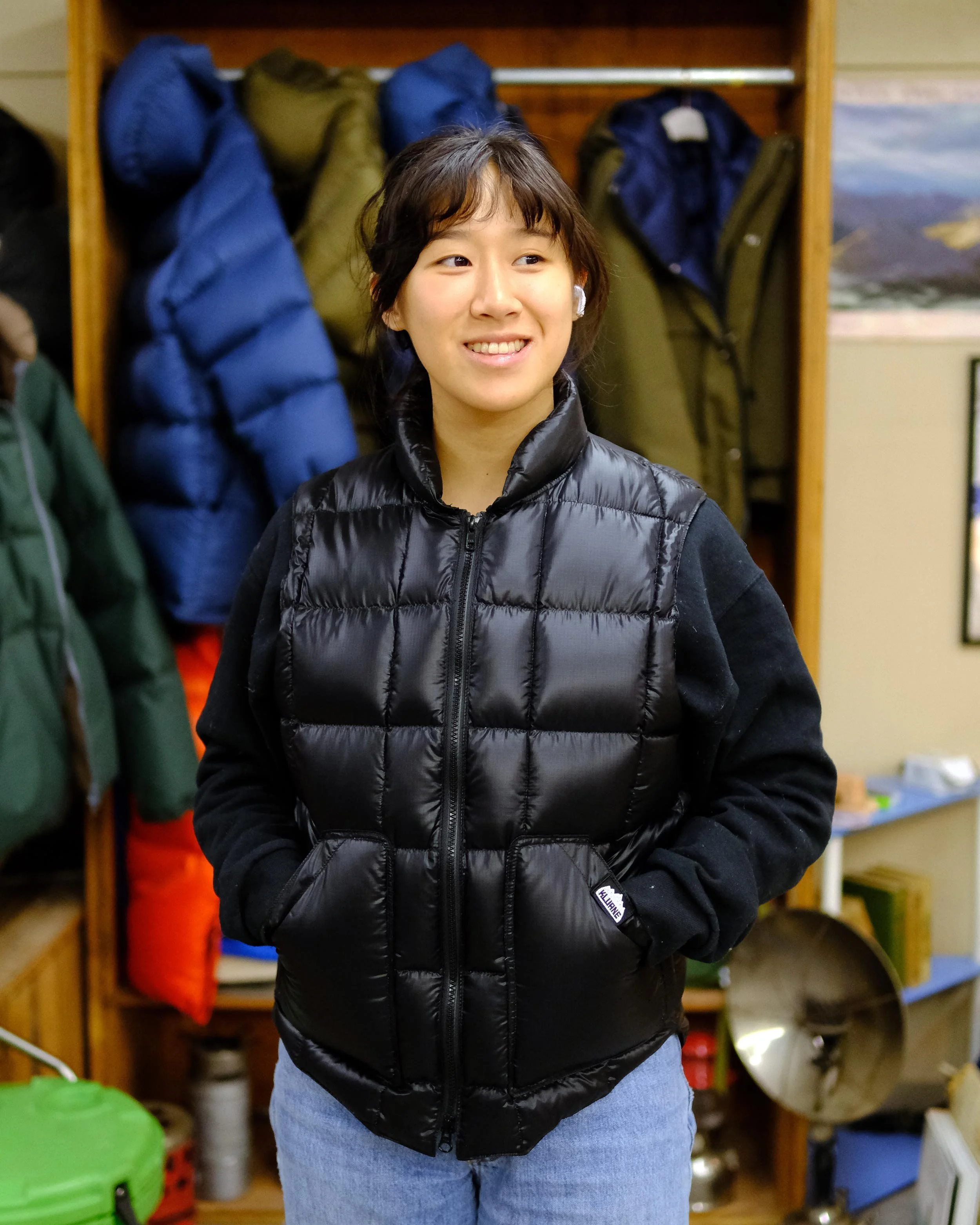 Kluane Hunter Vest being worn