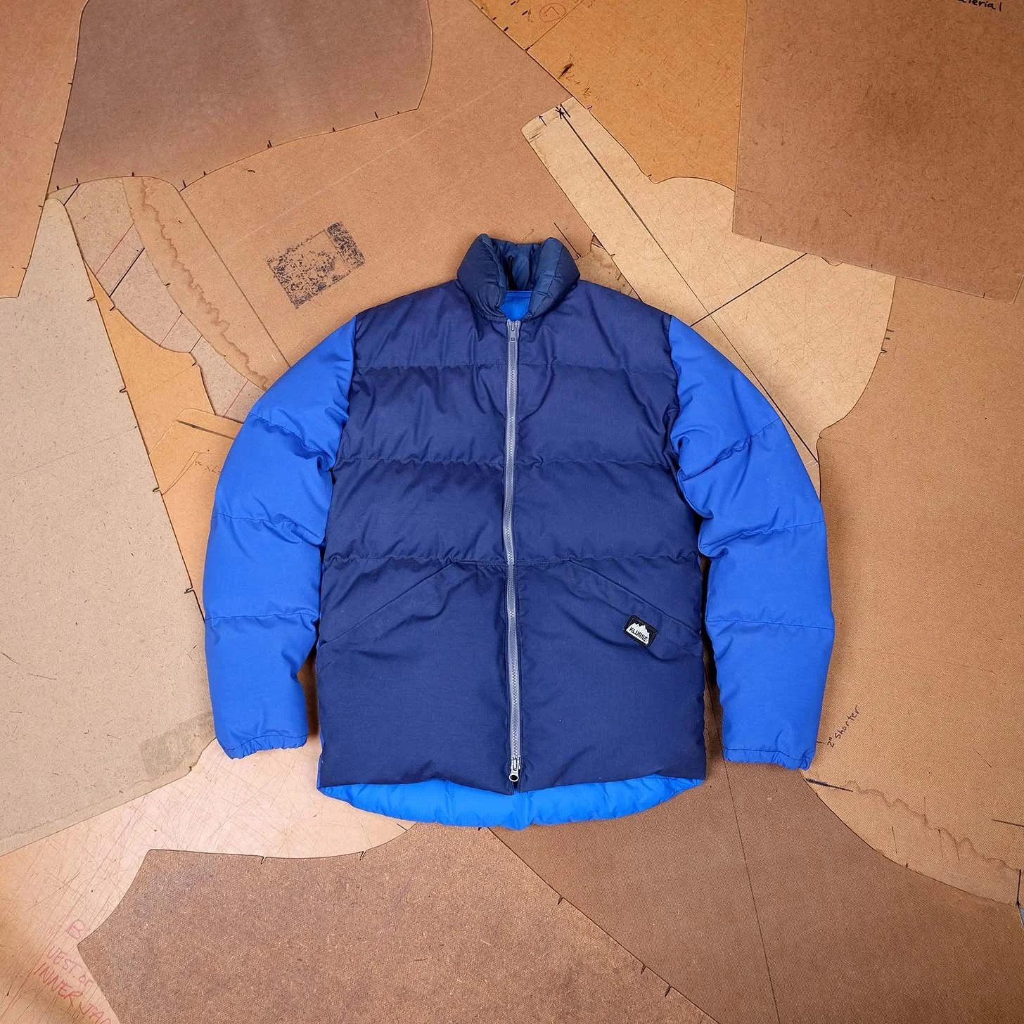Blue Kluane Inner Parka on jacket patterns