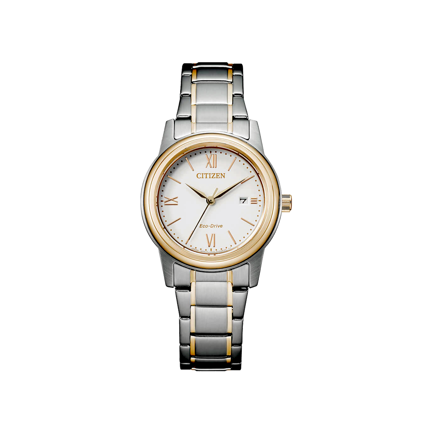 Citizen Ladies FE1226-82A: Elegant Two-Tone Rose Gold Eco 