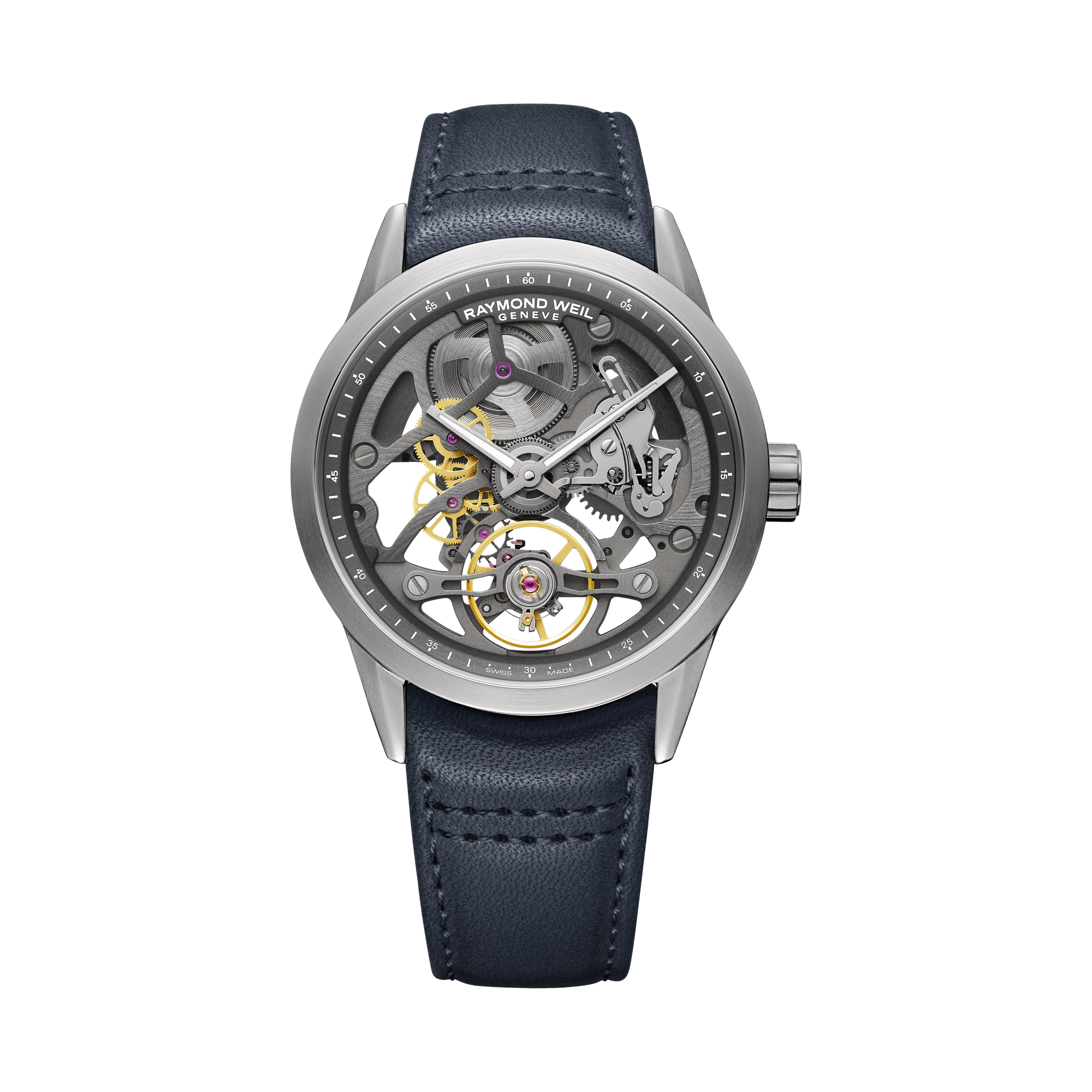 RAYMOND WEIL Freelancer Calibre RW1212 2786-STC-60000 – Anthracite Skeleton