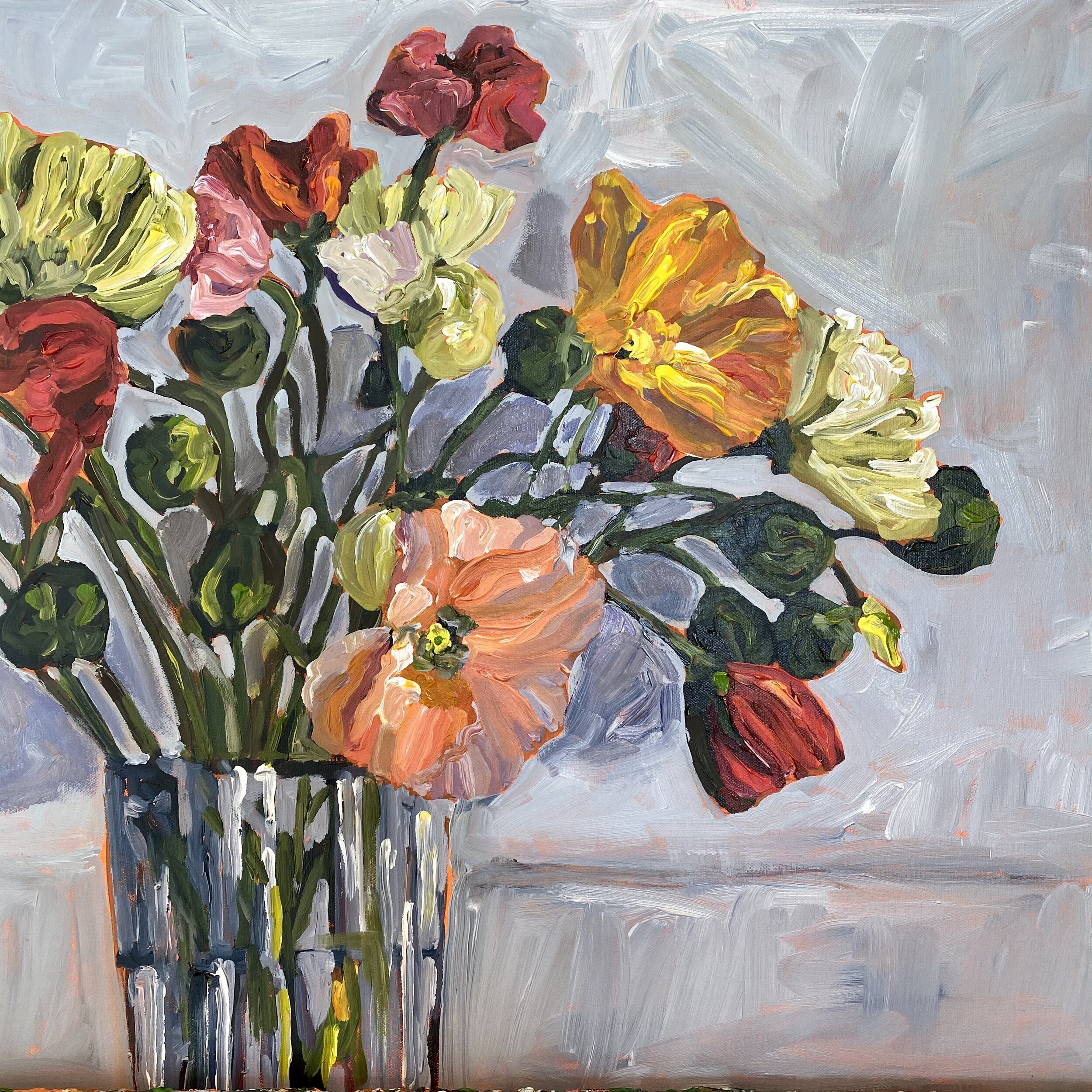 Vase of Icelandic Poppies