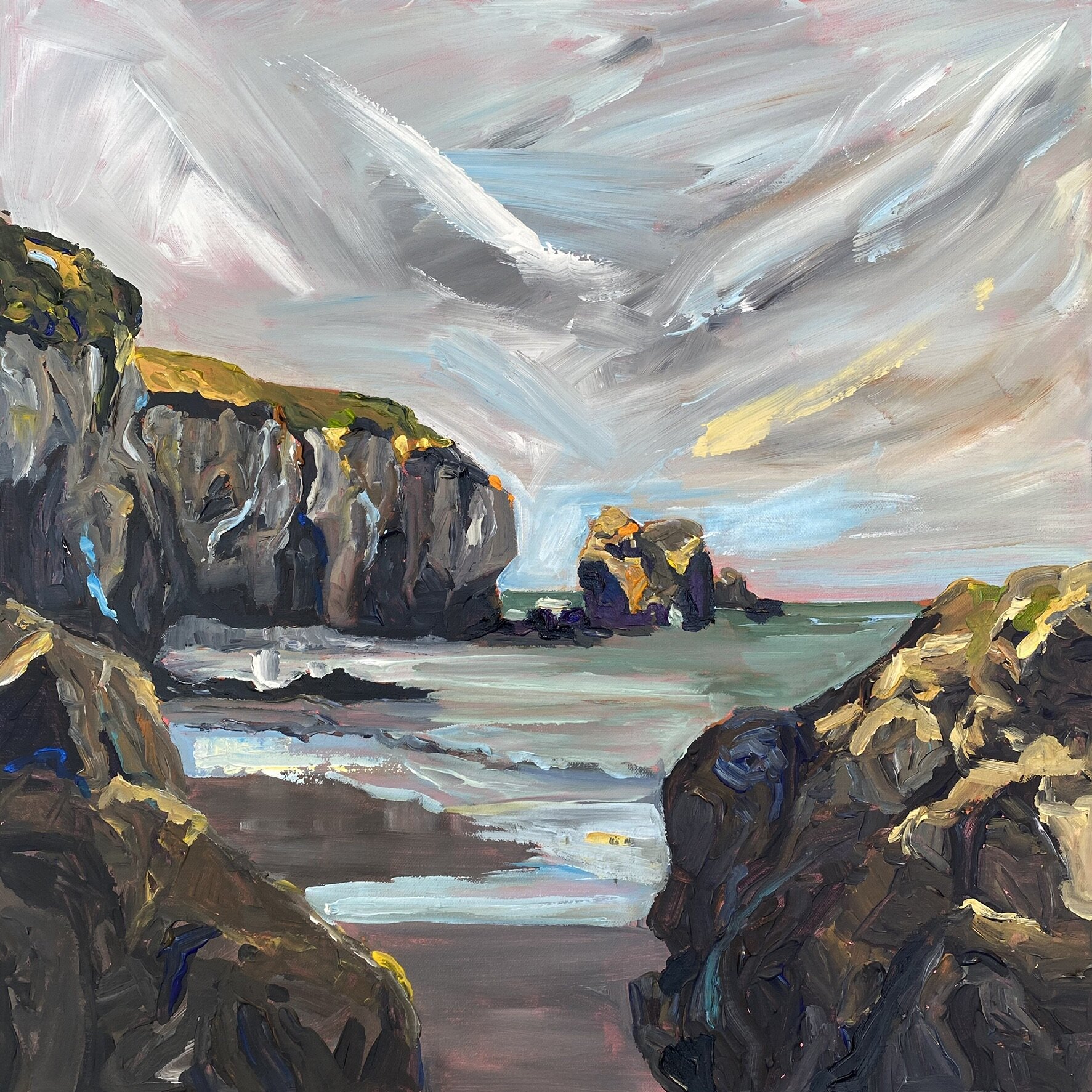 Dunedin Beach, available The Artists Room Gallery Dunedin