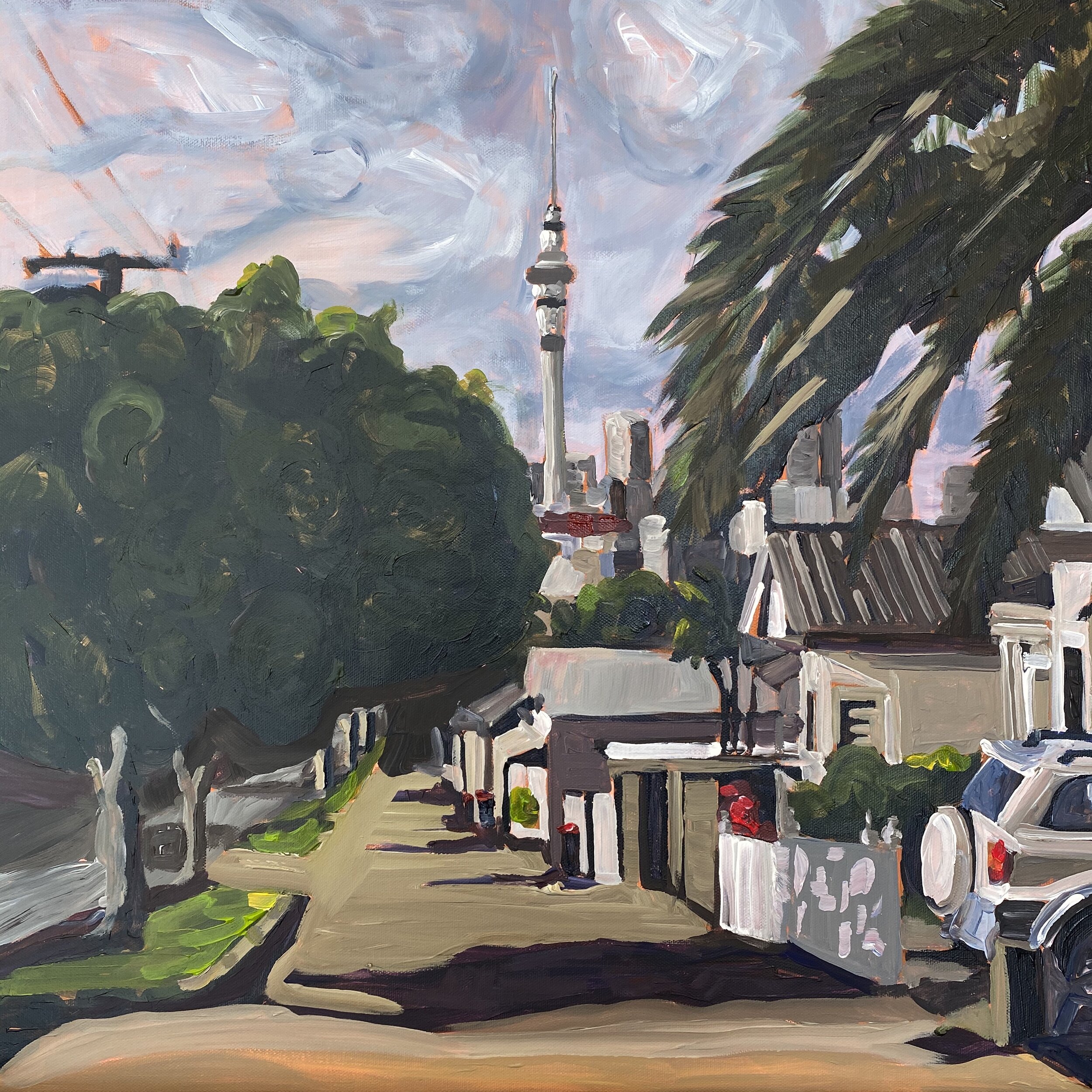 Street Scene, Herne Bay, available Frameworkshop and Gallery Herne Bay