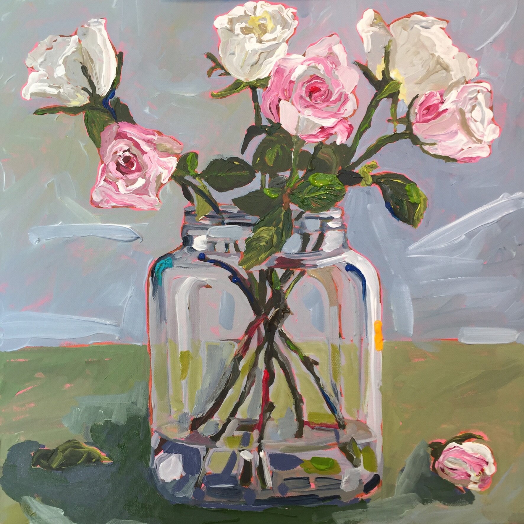 Jar of Roses, SOLD Dunedin