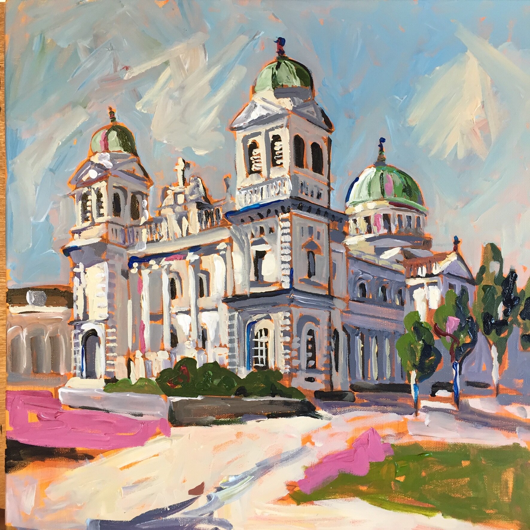 Blessed Sacrement, SOLD, prints available