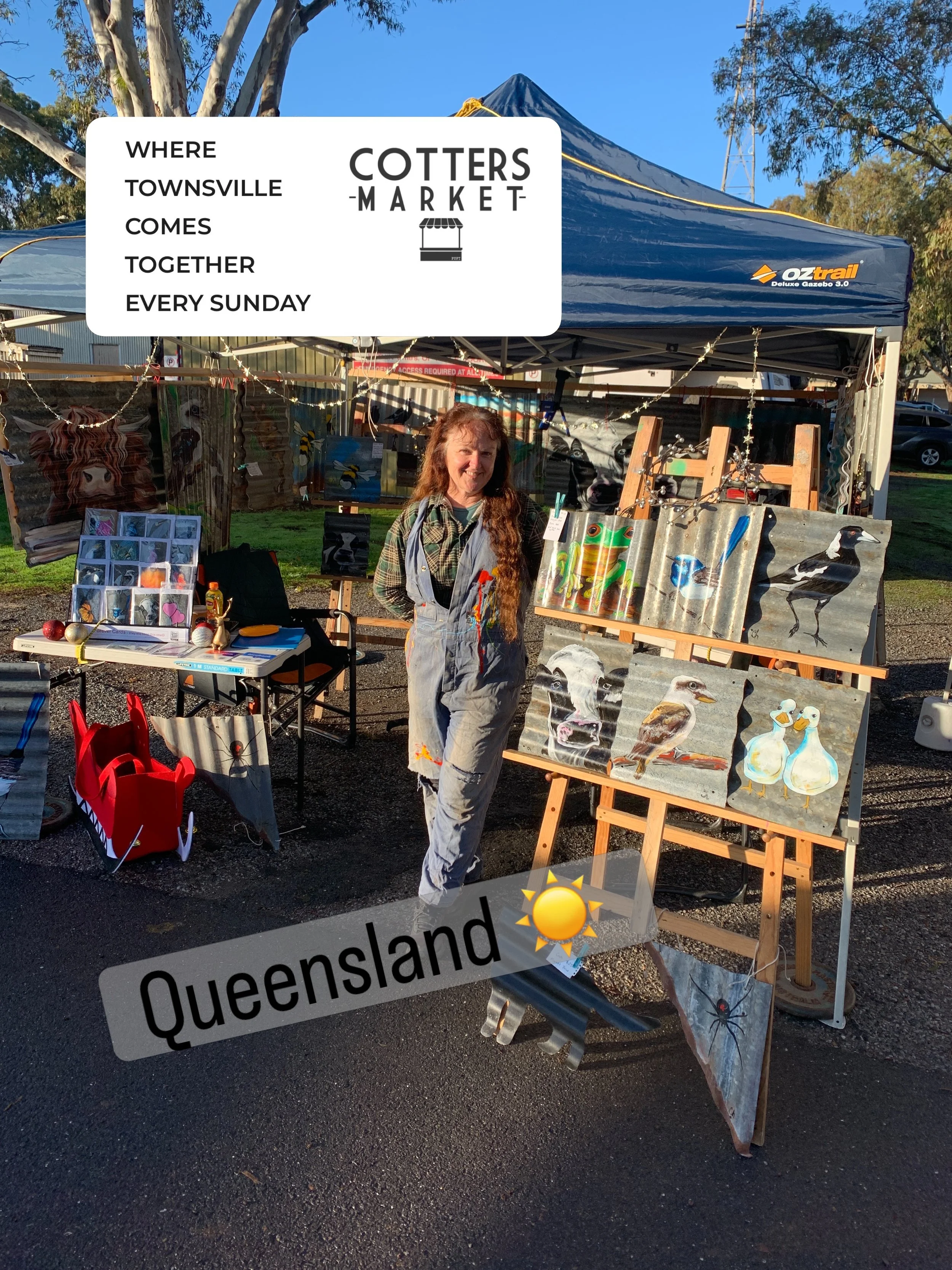 🆕 Townsville ☀️ gets to have us 👋 

L👀k how high we are!!! 🇦🇺 

@cottersmarkettownsville Cotters Market is North Queensland&rsquo;s longest-running weekly market, bringing together local growers, makers, artists, food vendors and the Townsville 