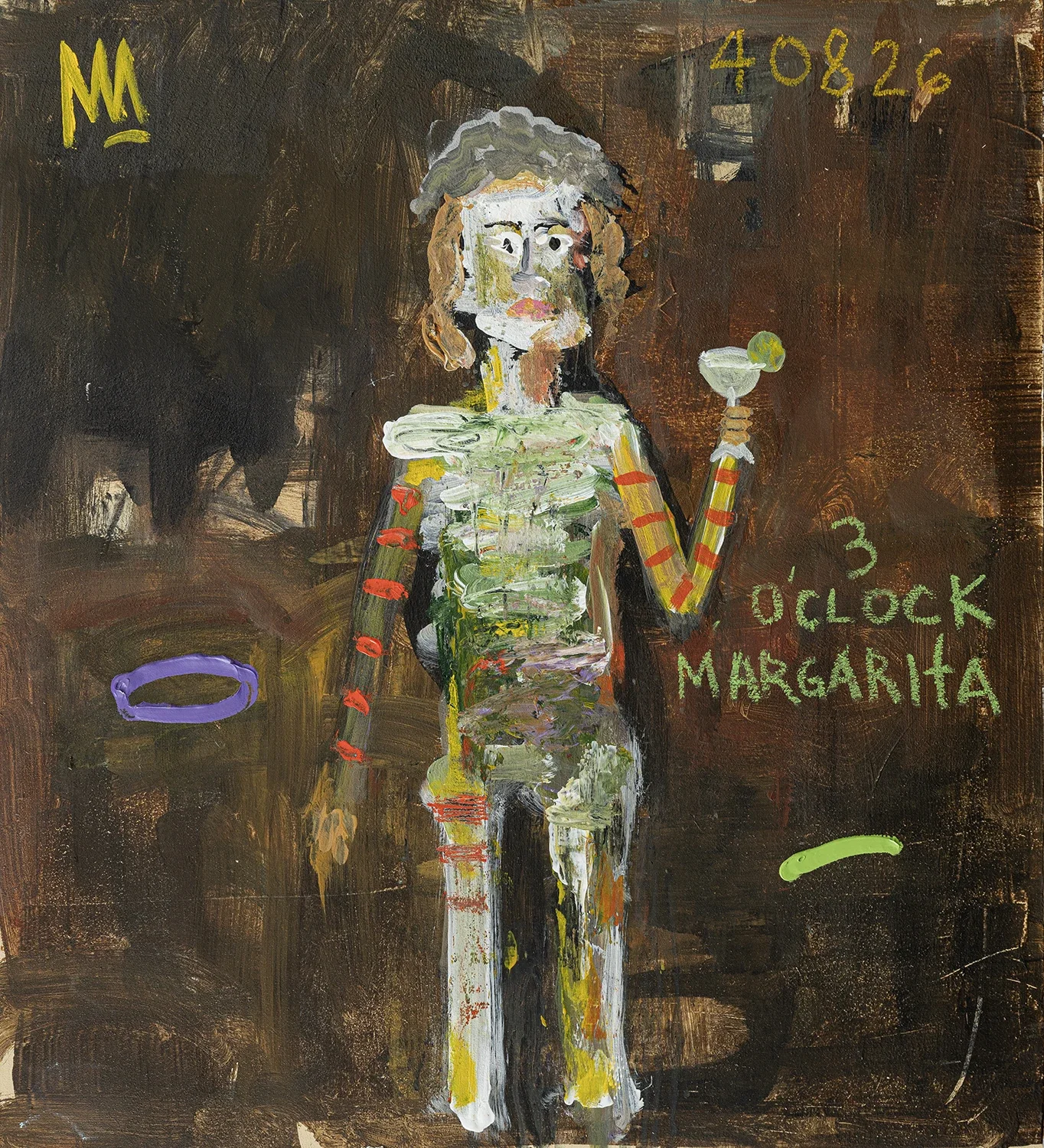 3 O'Clock Margarita
acrylic on panel | 24 x 22"