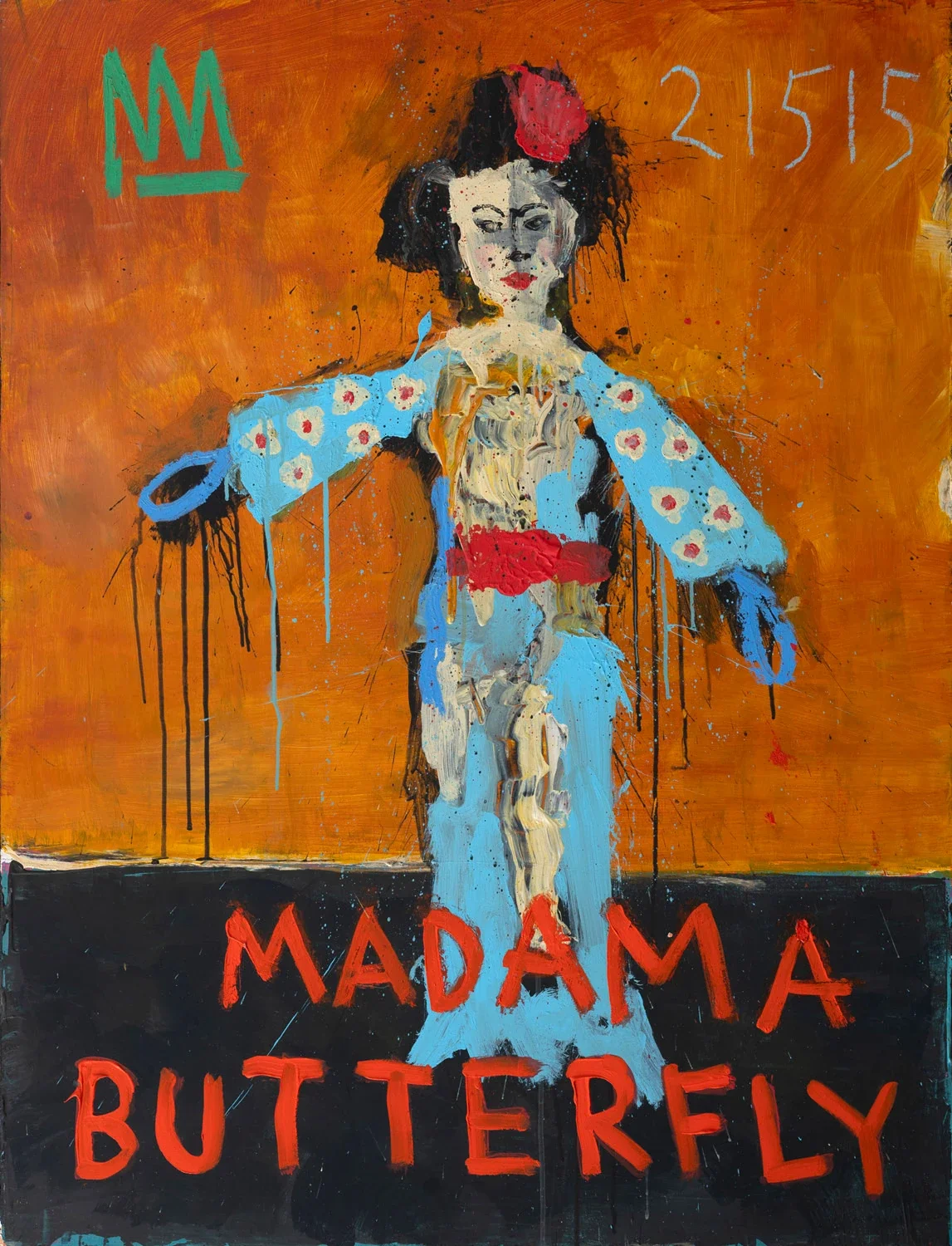 Madama butterfly
acrylic on panel | 42 x 32"